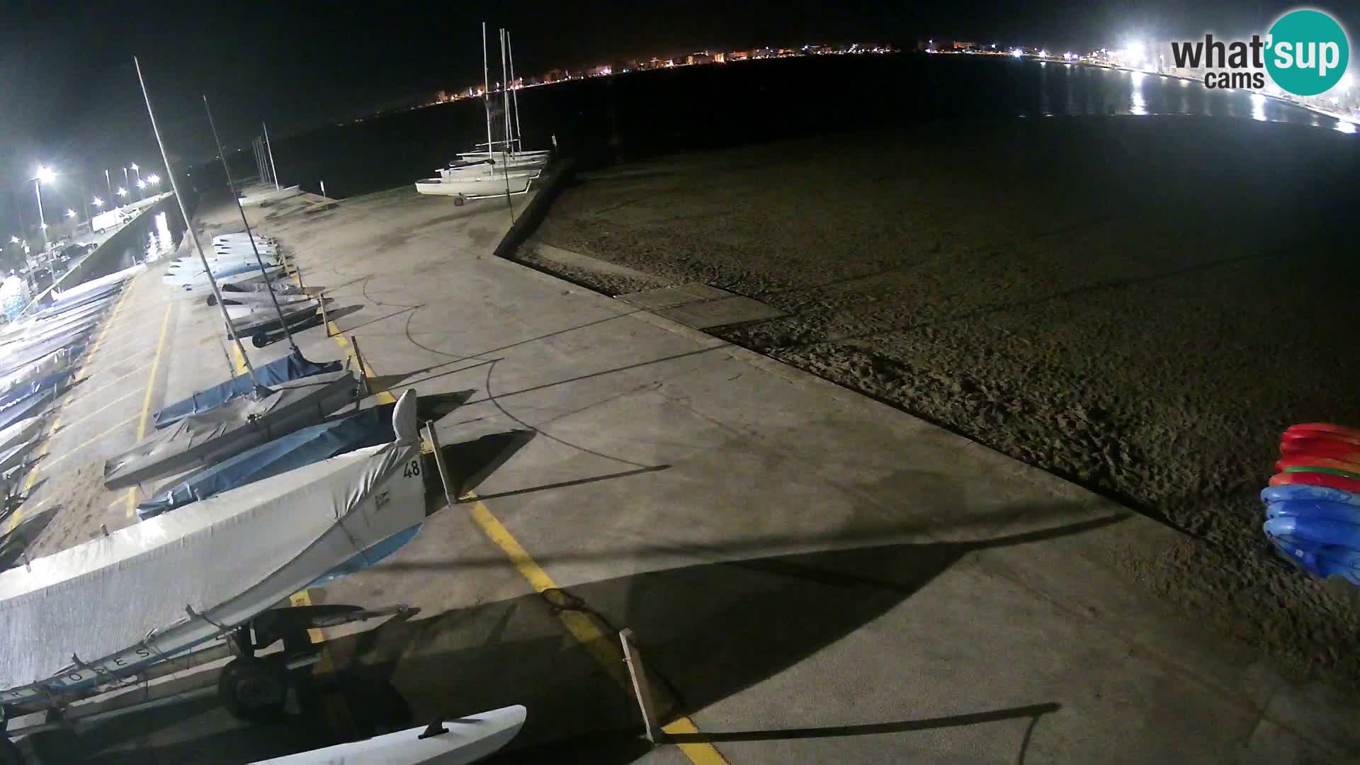 Roses webcam Port – Costa Brava – plage La Perola