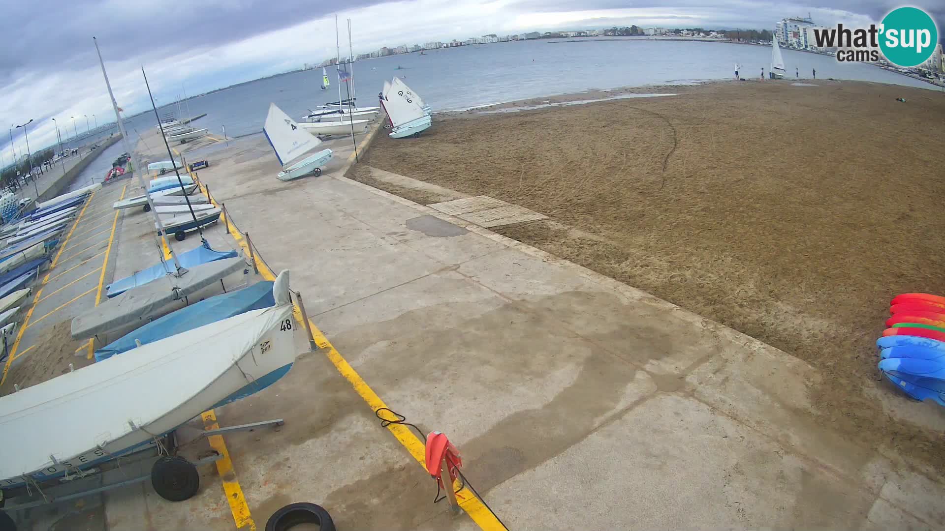 Webcam porto di Roses – Costa Brava – spiaggia La Perola