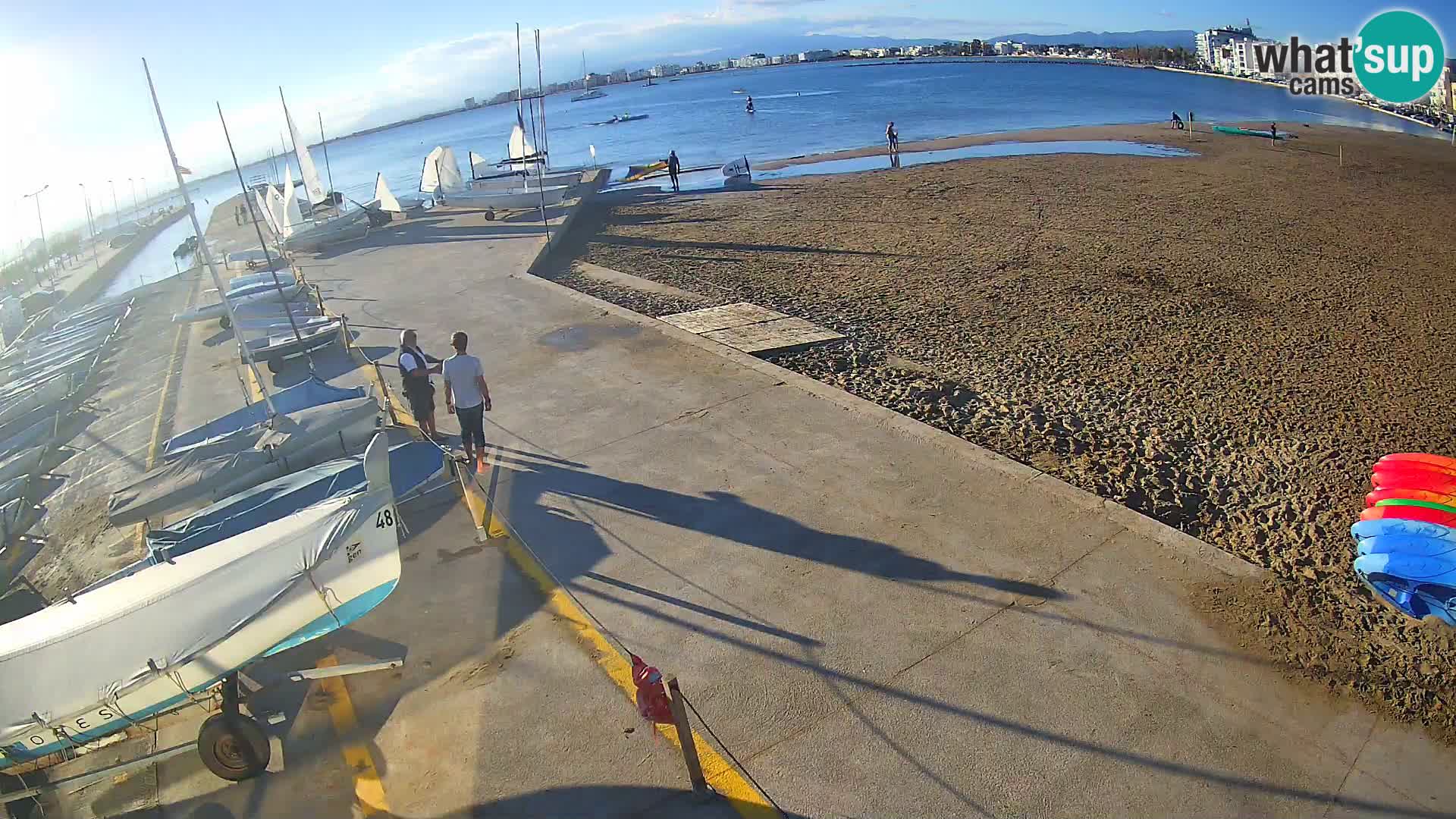 Roses webcam Port – Costa Brava – plage La Perola