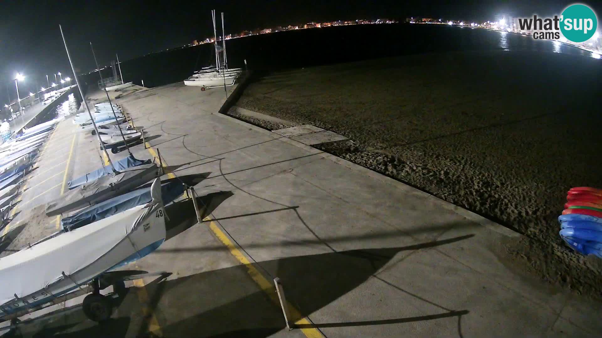 Webcam Hafen von Roses – Costa Brava – Strand La Perola