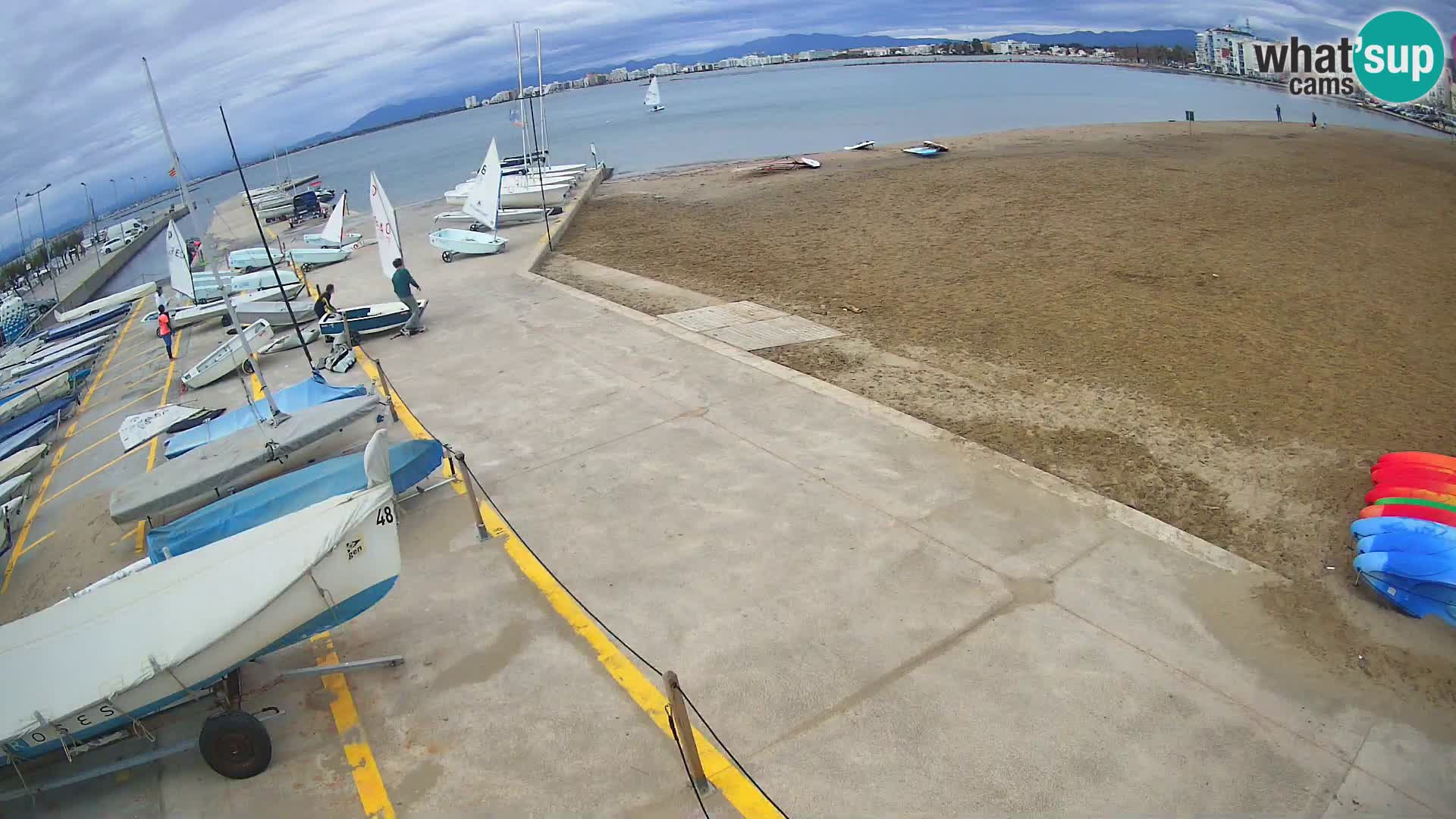 Webcam Hafen von Roses – Costa Brava – Strand La Perola