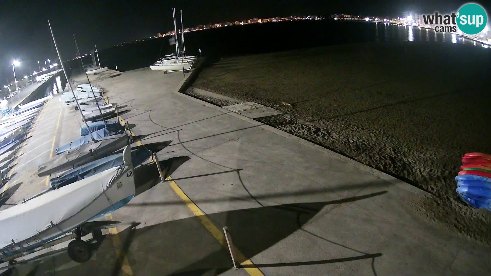 Roses webcam Port – Costa Brava – plage La Perola