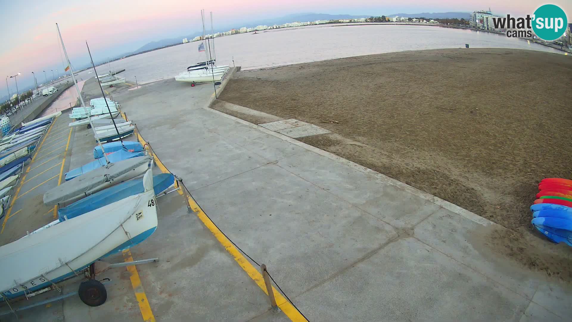 Webcam Port of Roses – Costa Brava – La Perola Beach