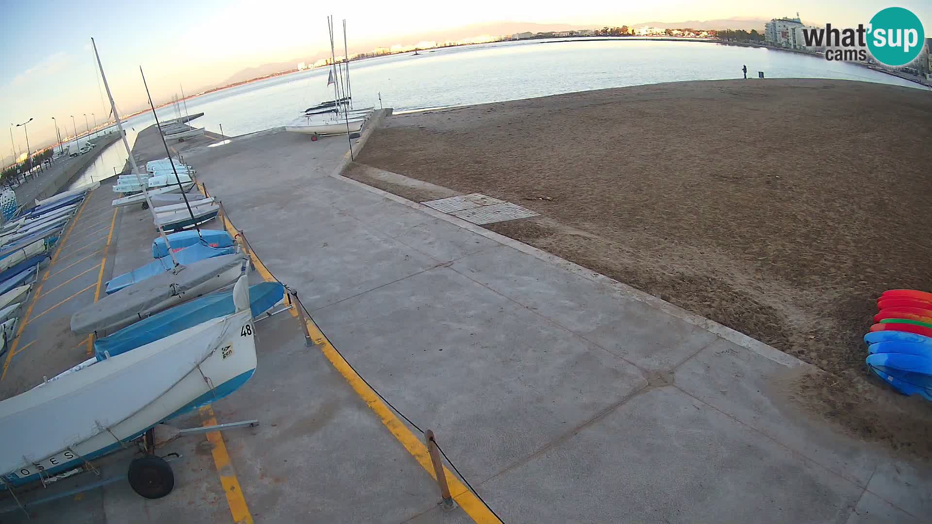 Webcam Port of Roses – Costa Brava – La Perola Beach