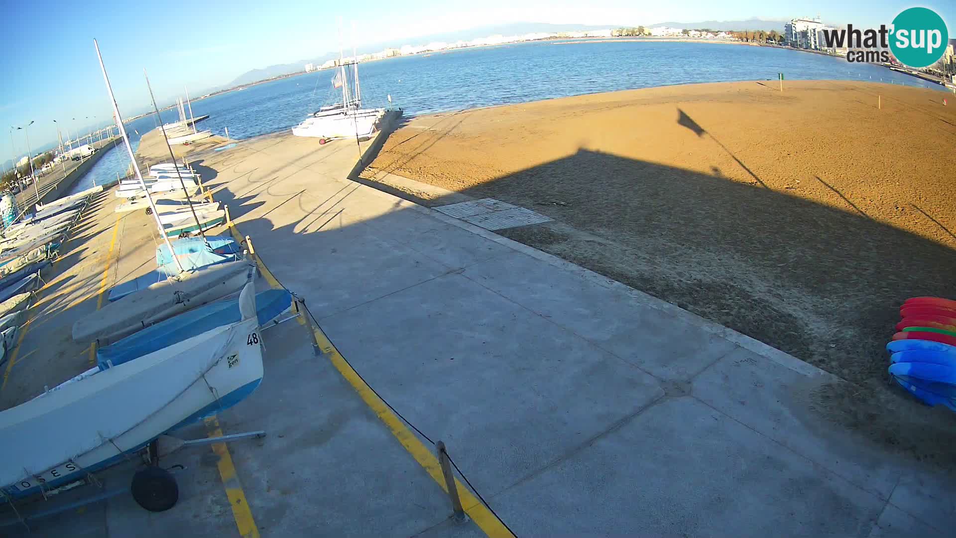 Webcam Port of Roses – Costa Brava – La Perola Beach