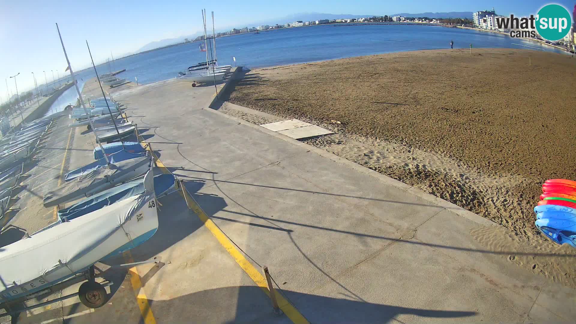 Webcam Hafen von Roses – Costa Brava – Strand La Perola