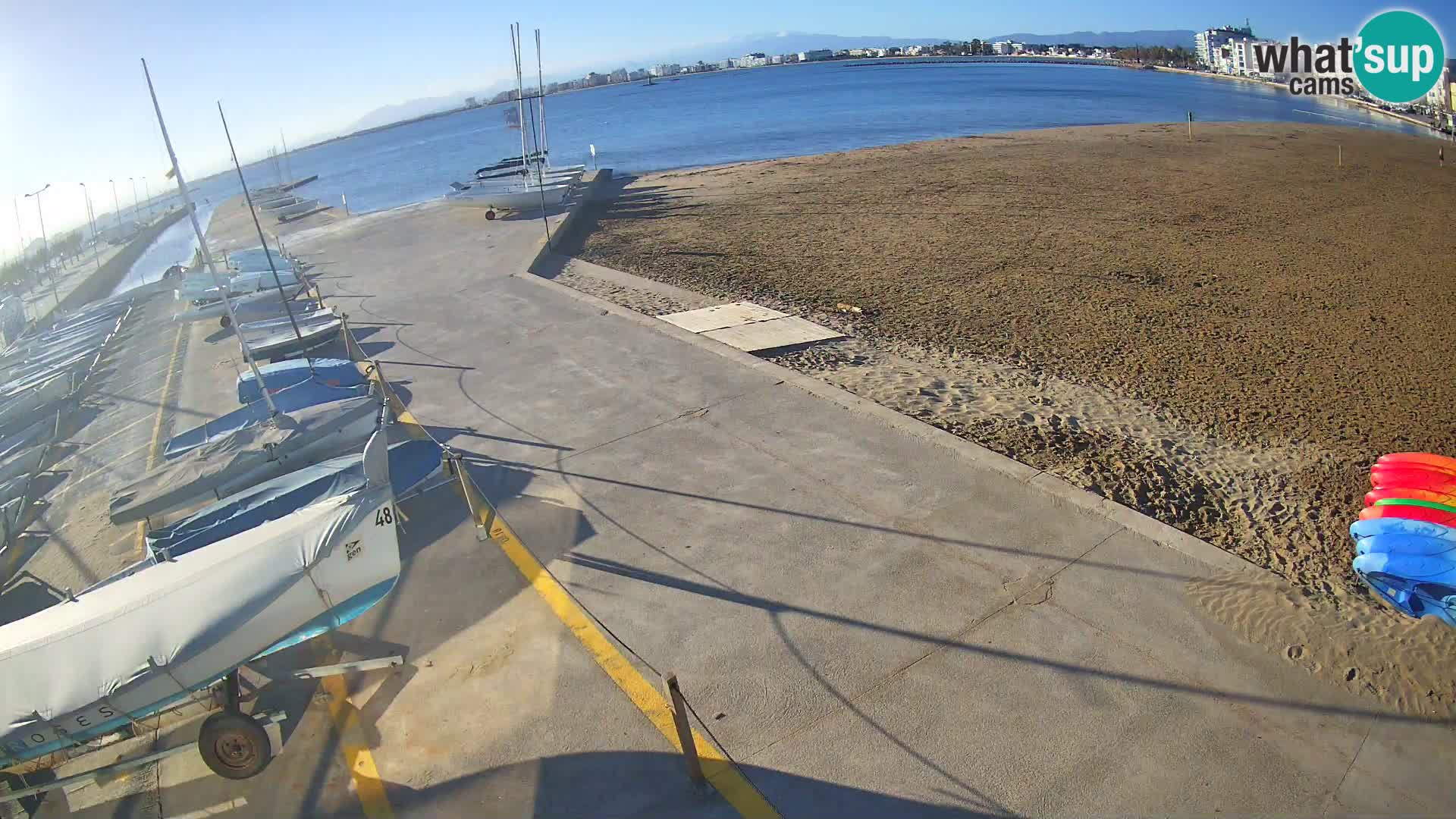 Webcam Hafen von Roses – Costa Brava – Strand La Perola