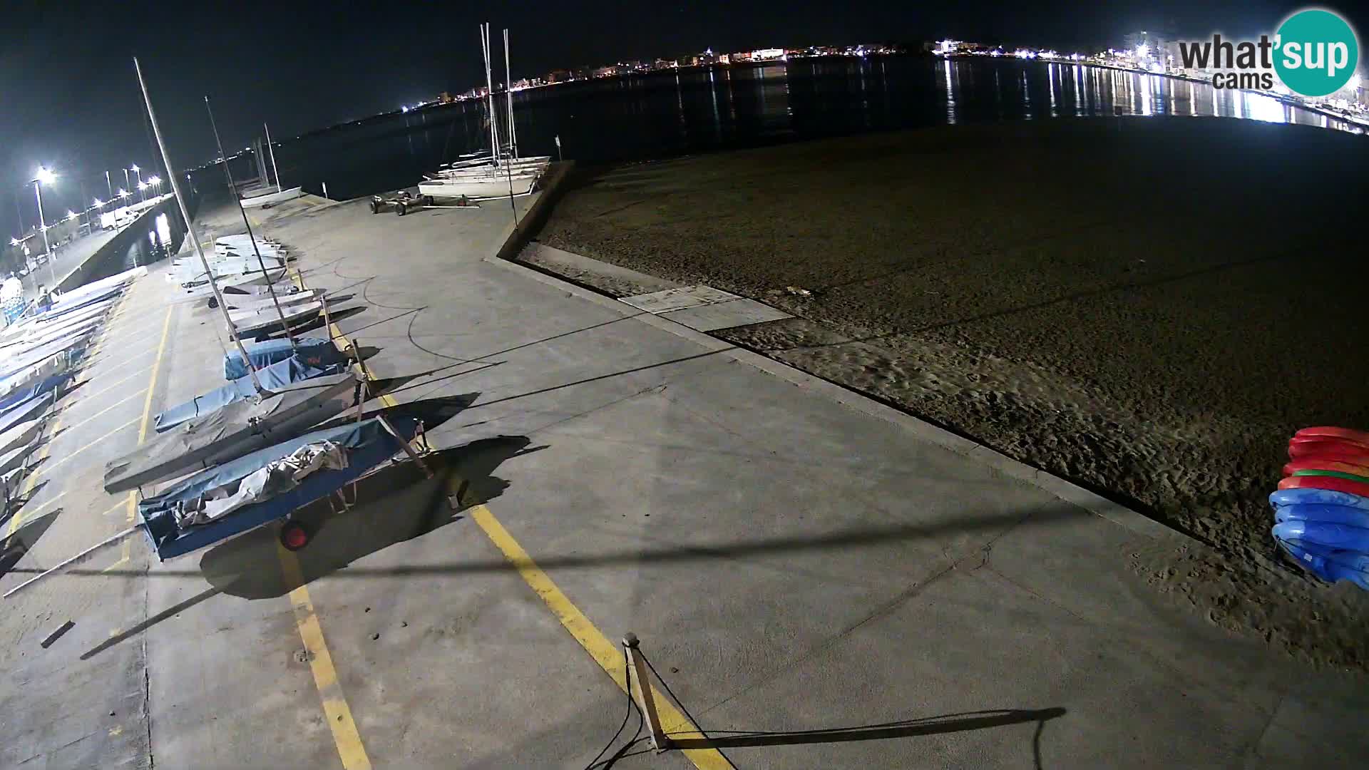 Roses webcam Port – Costa Brava – plage La Perola