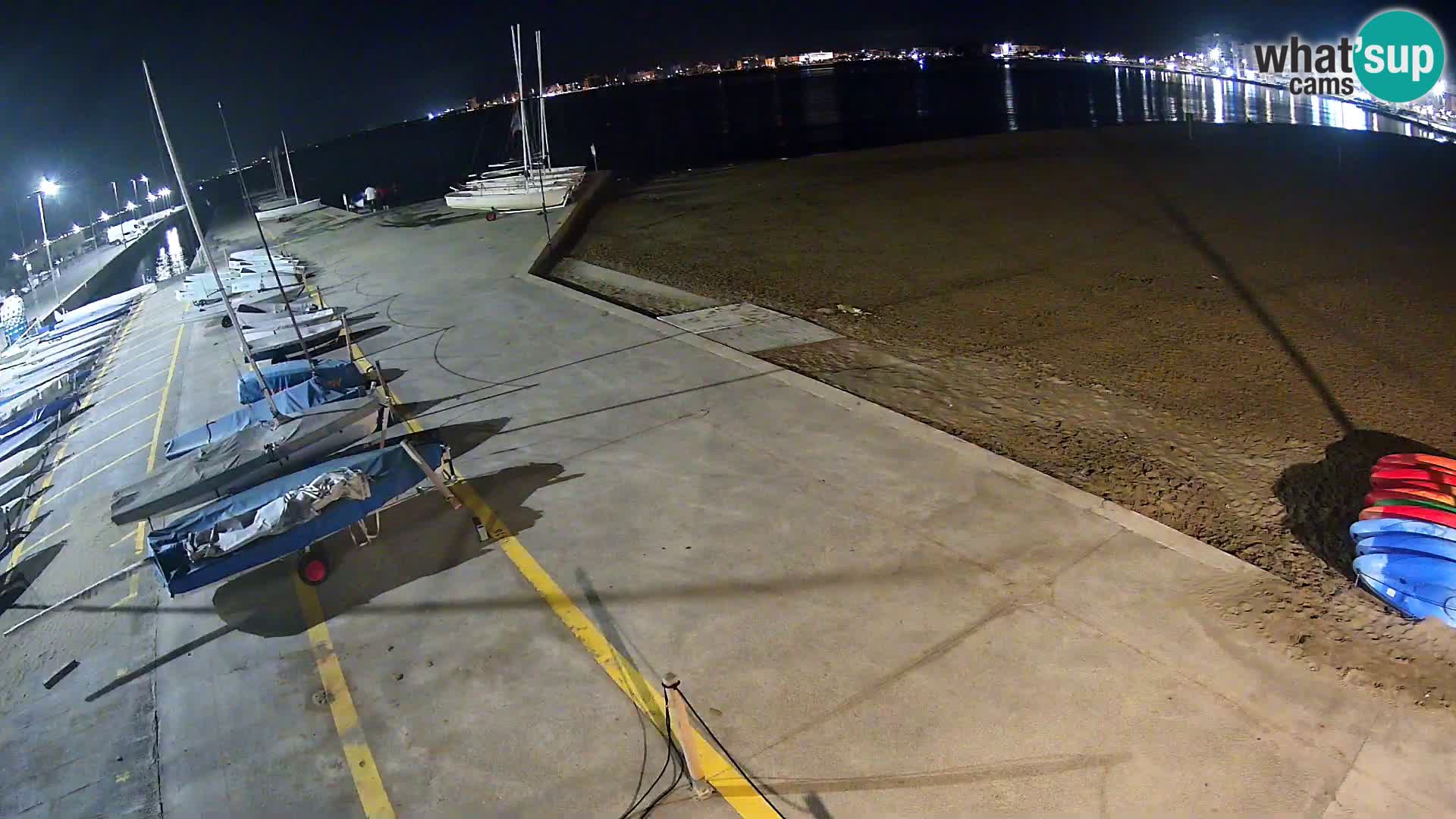 Kamera Roses marina – Costa Brava – plaža La Perola