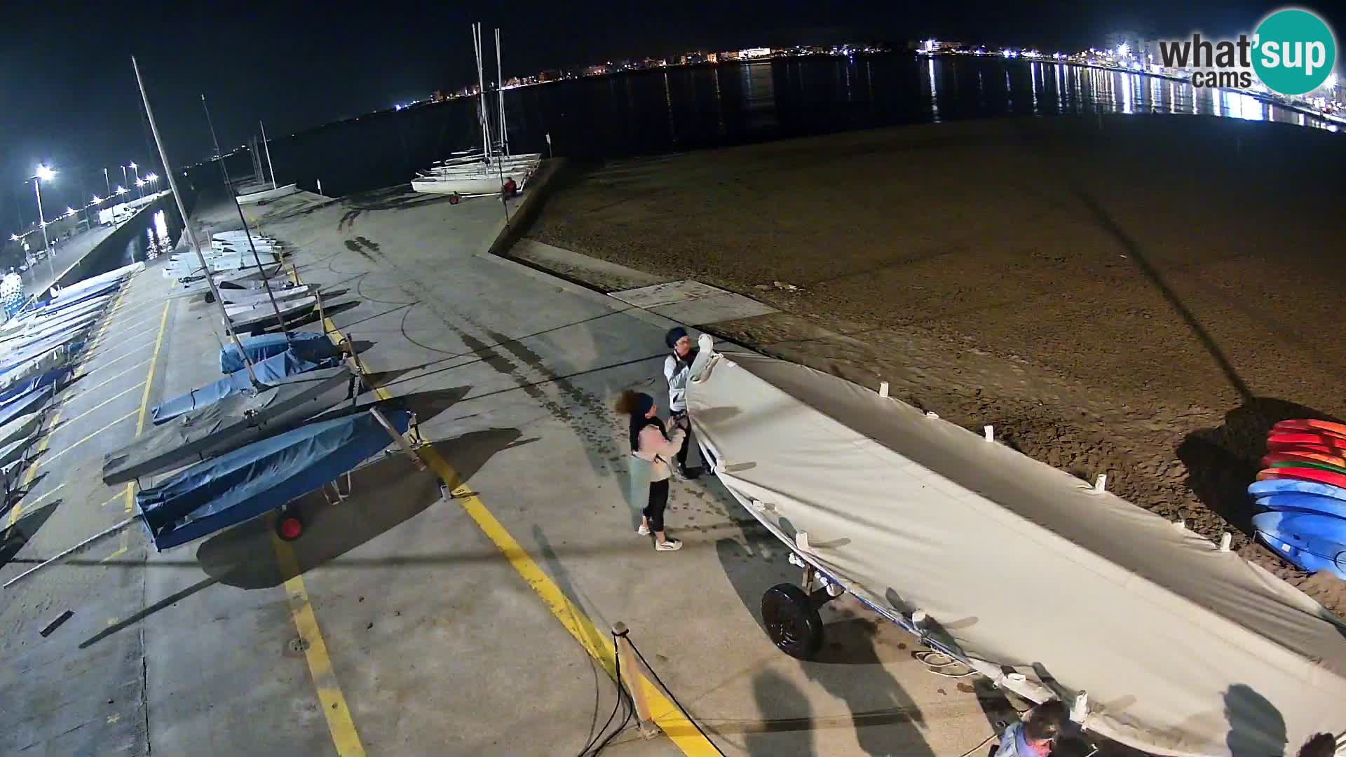 Webcam Hafen von Roses – Costa Brava – Strand La Perola