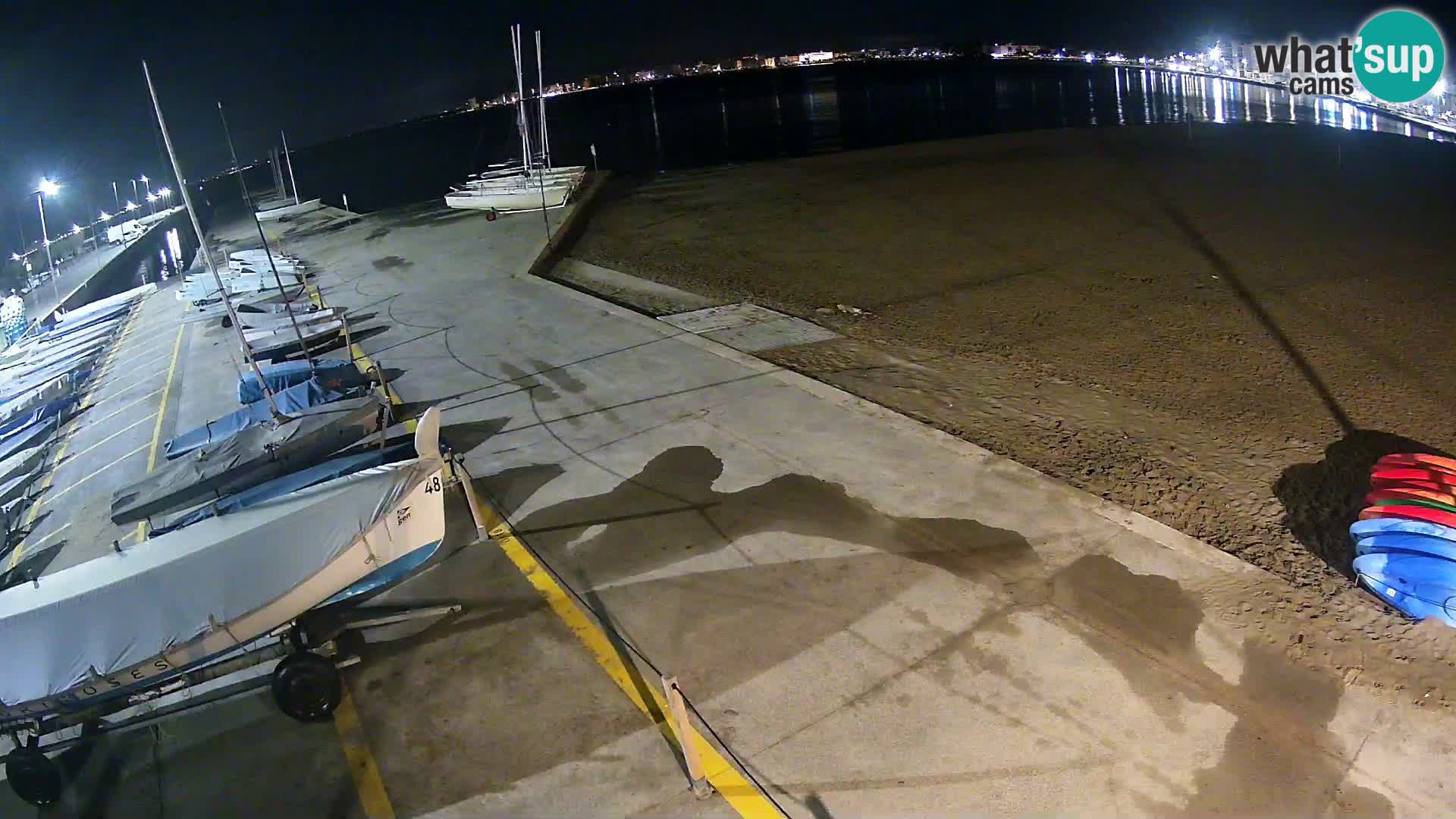 Webcam Hafen von Roses – Costa Brava – Strand La Perola