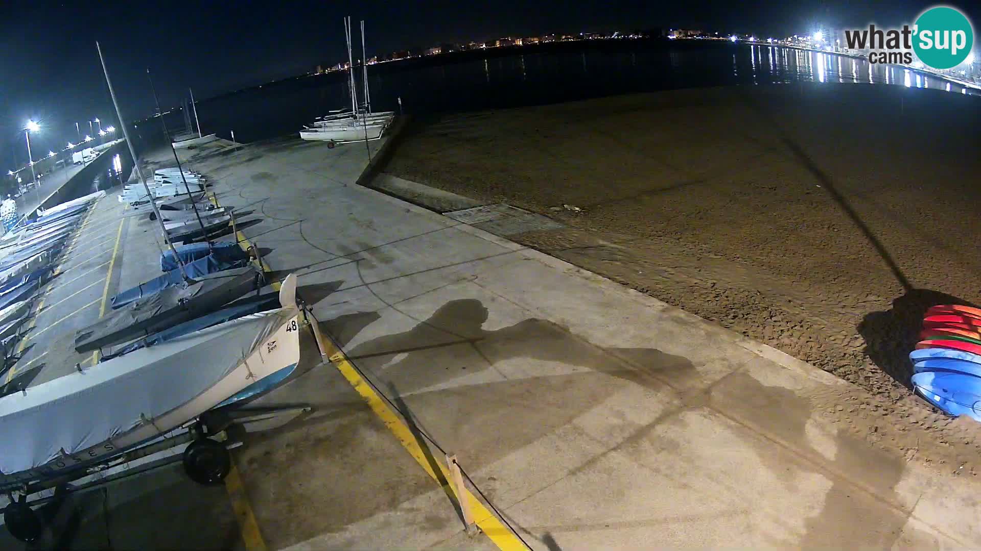 Roses webcam Port – Costa Brava – plage La Perola