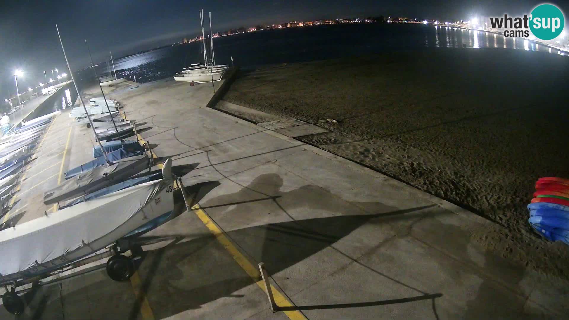 Roses webcam Port – Costa Brava – plage La Perola