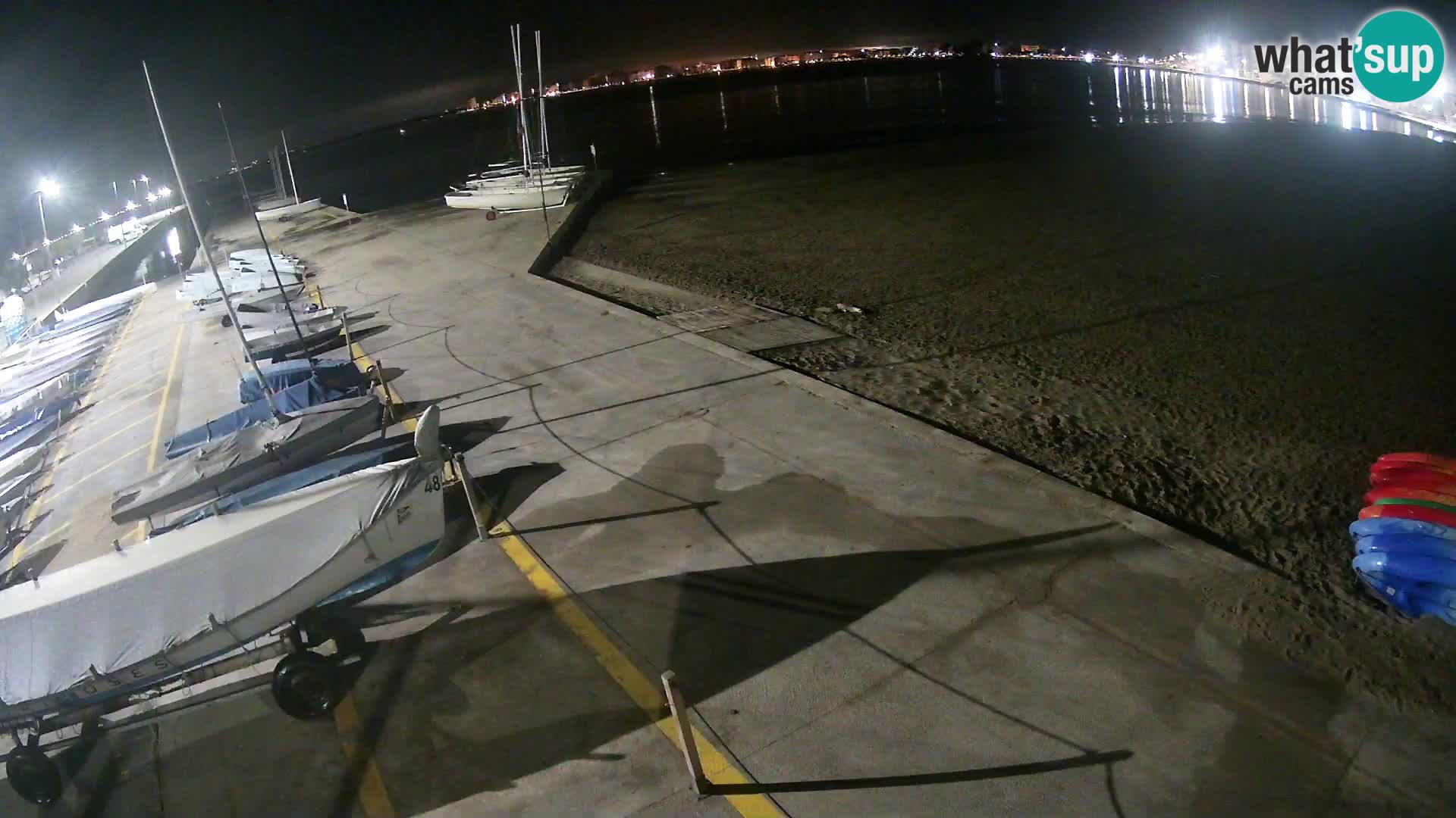 Webcam porto di Roses – Costa Brava – spiaggia La Perola