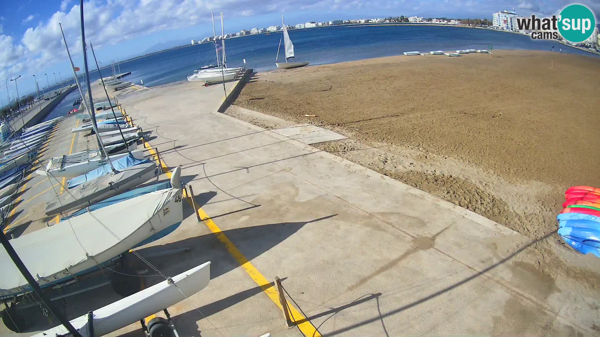 Webcam Port of Roses – Costa Brava – La Perola Beach