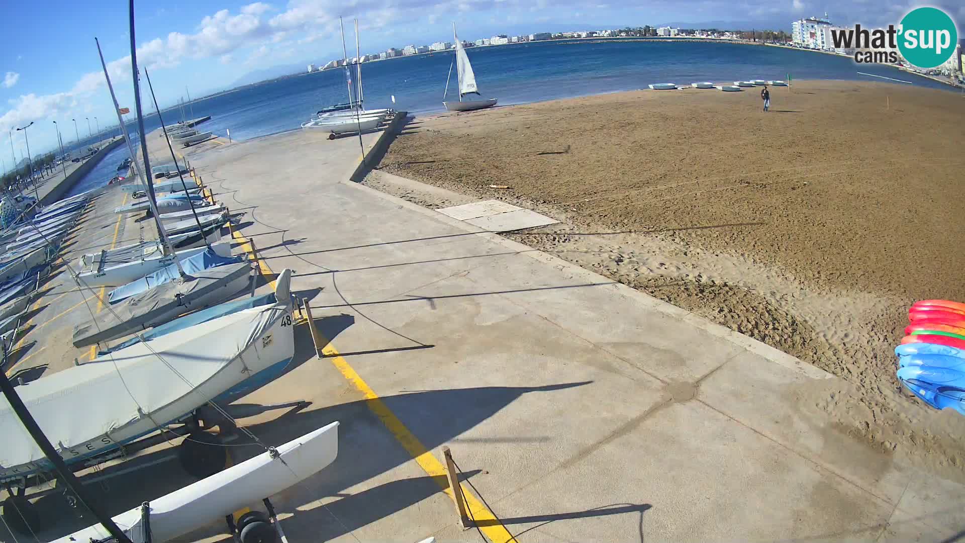 Webcam Port of Roses – Costa Brava – La Perola Beach