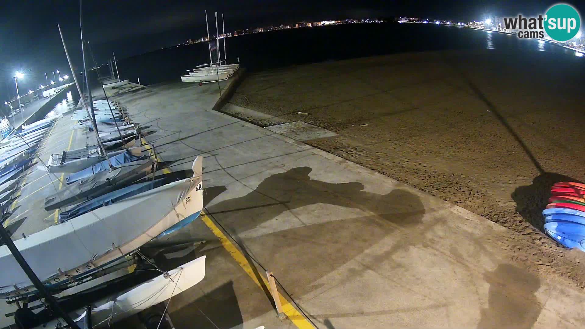 Webcam porto di Roses – Costa Brava – spiaggia La Perola