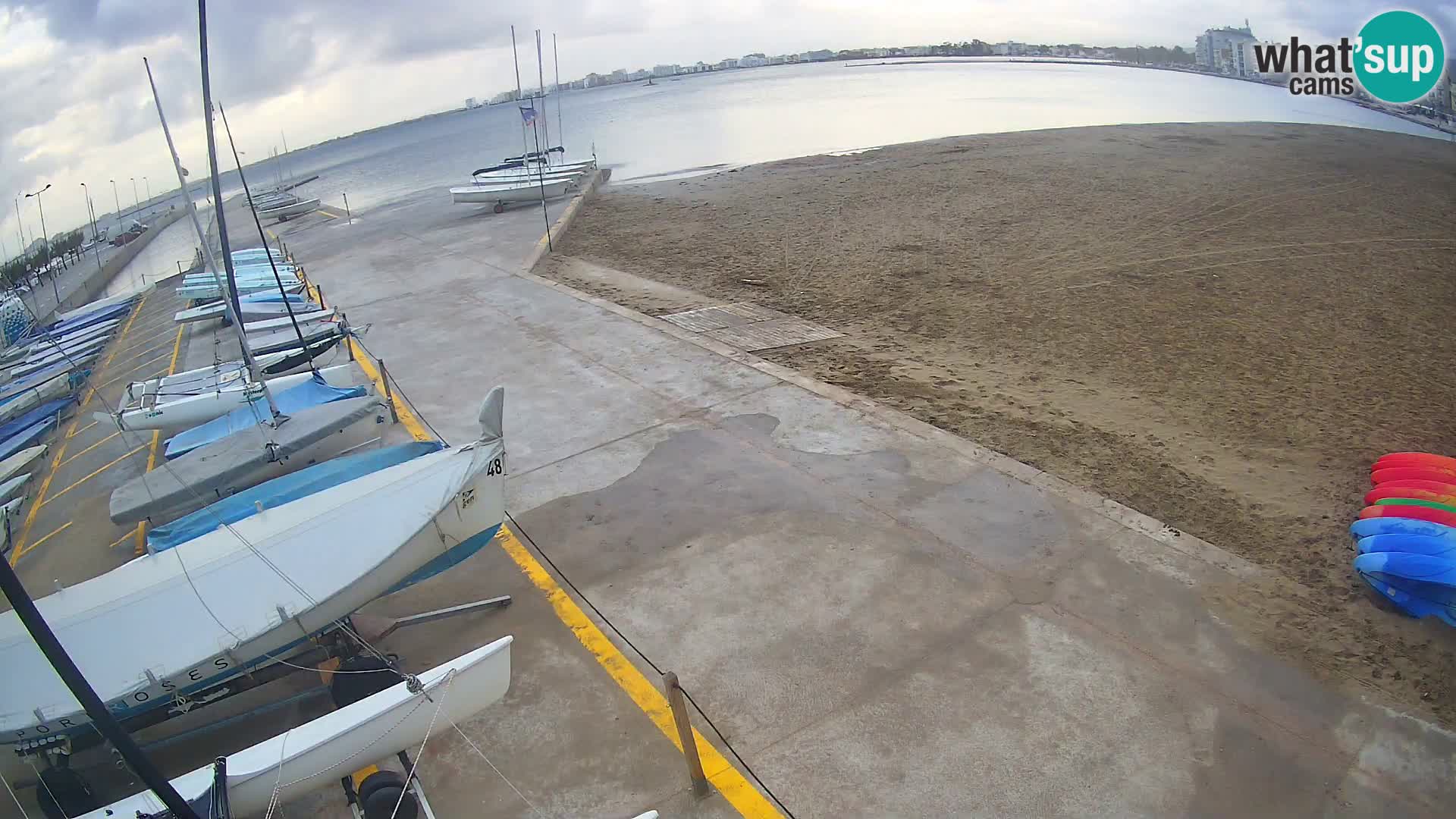 Web kamera Roses marina – Costa Brava – plaža La Perola