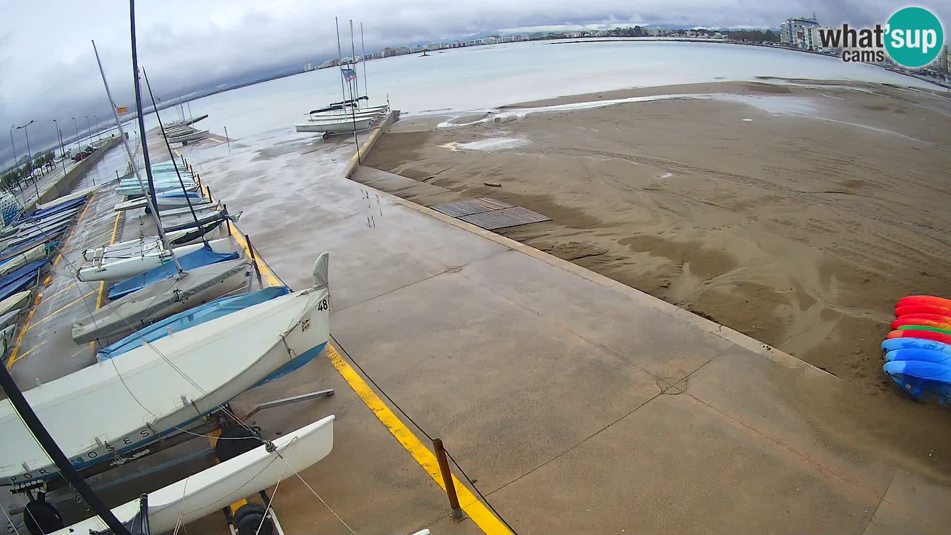 Kamera Roses marina – Costa Brava – plaža La Perola