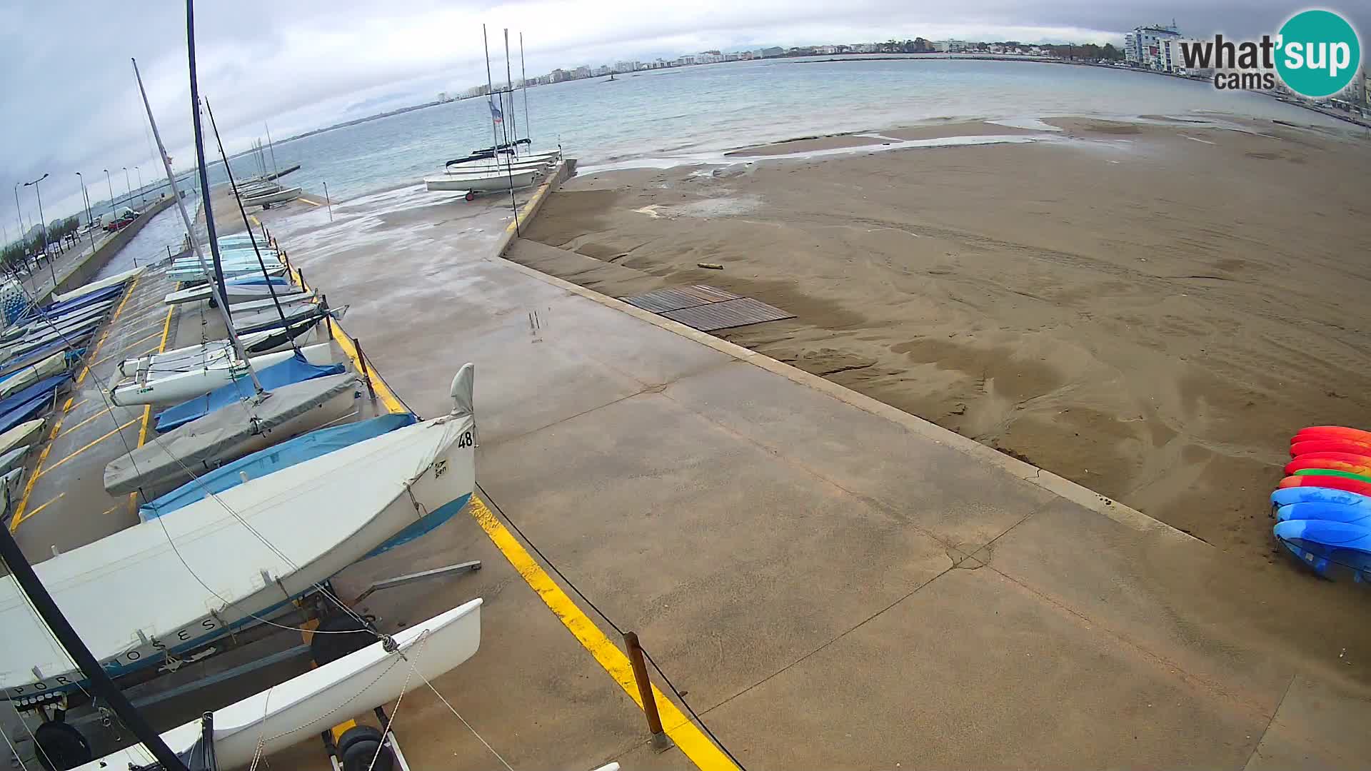 Kamera Roses marina – Costa Brava – plaža La Perola