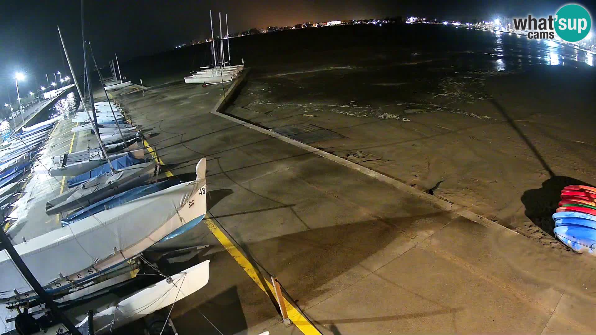 Webcam porto di Roses – Costa Brava – spiaggia La Perola