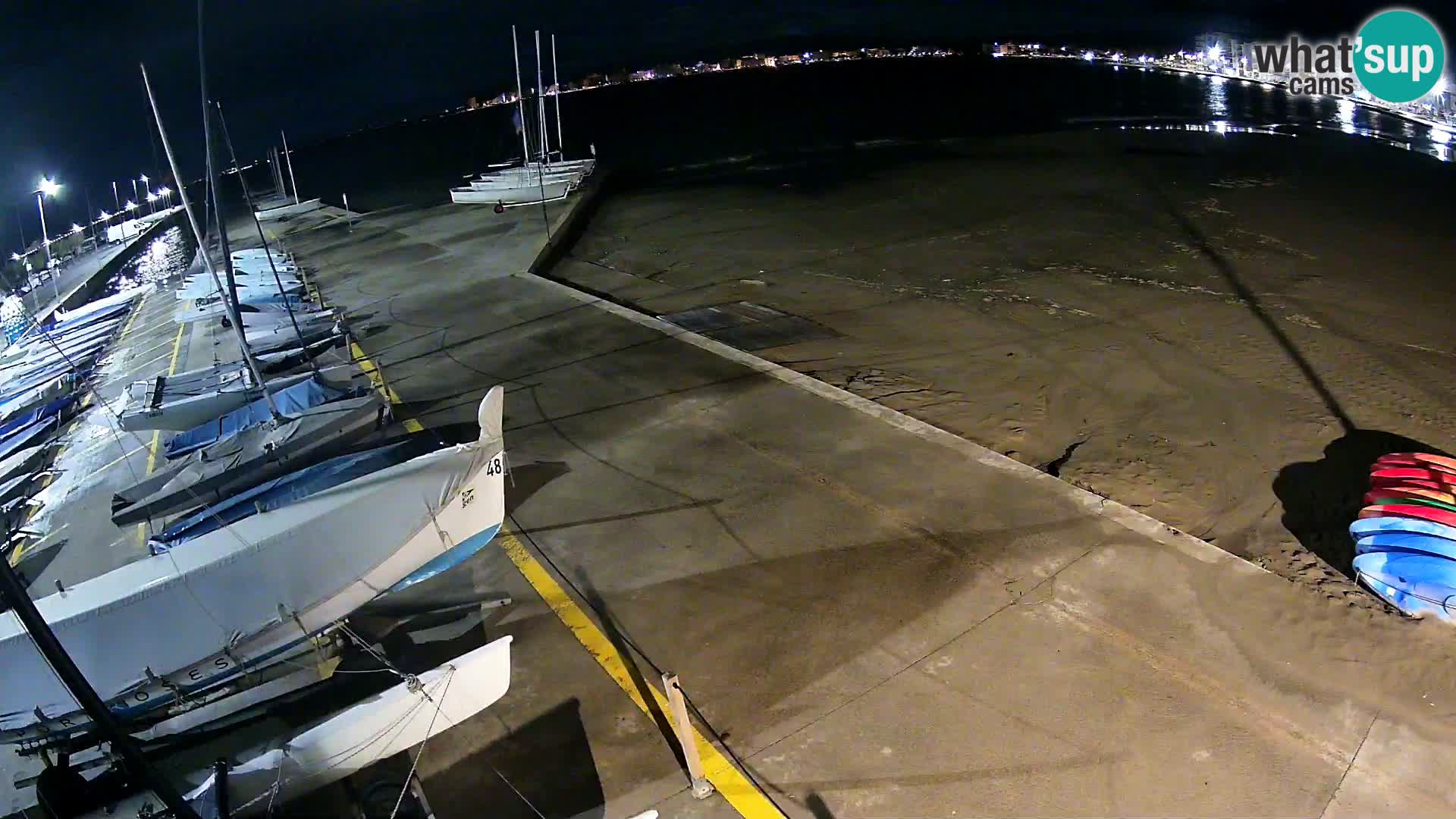 Kamera Roses marina – Costa Brava – plaža La Perola