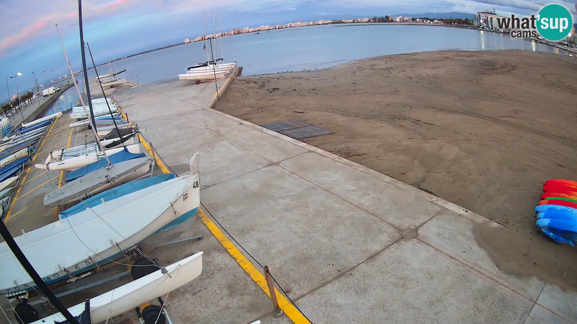 Webcam porto di Roses – Costa Brava – spiaggia La Perola
