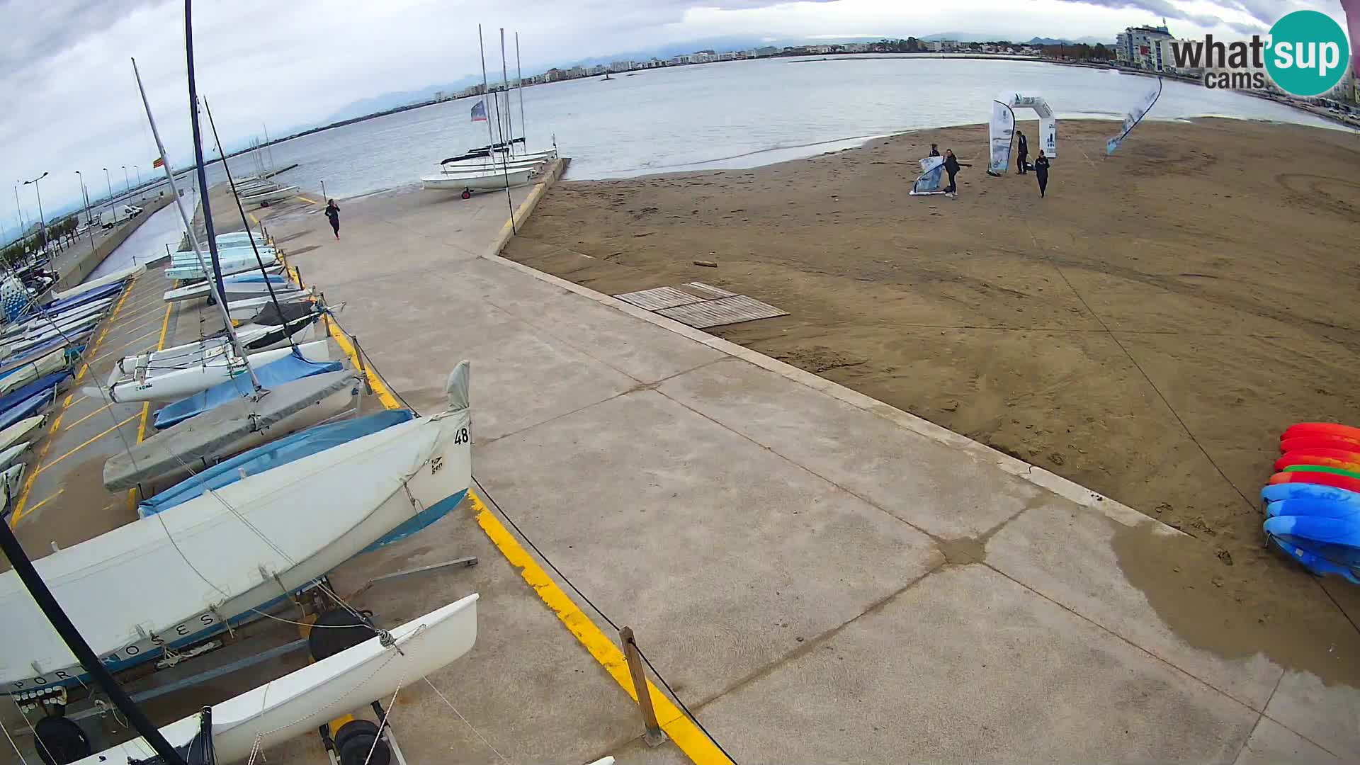 Webcam Hafen von Roses – Costa Brava – Strand La Perola