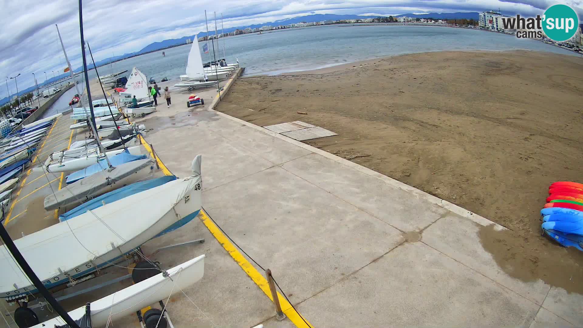 Kamera Roses marina – Costa Brava – plaža La Perola