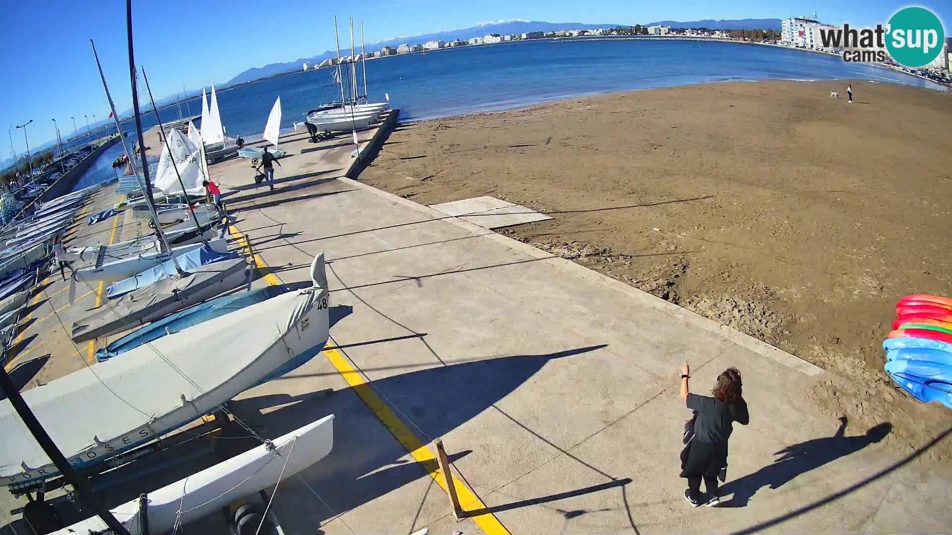 Webcam Port of Roses – Costa Brava – La Perola Beach