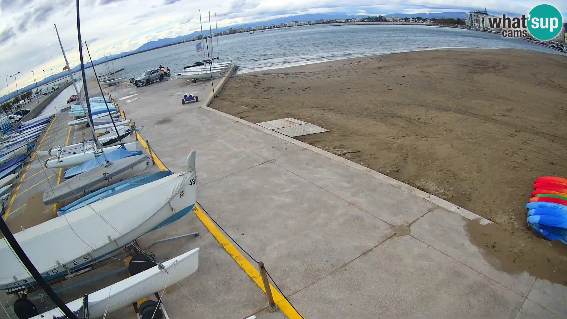 Webcam Port of Roses – Costa Brava – La Perola Beach