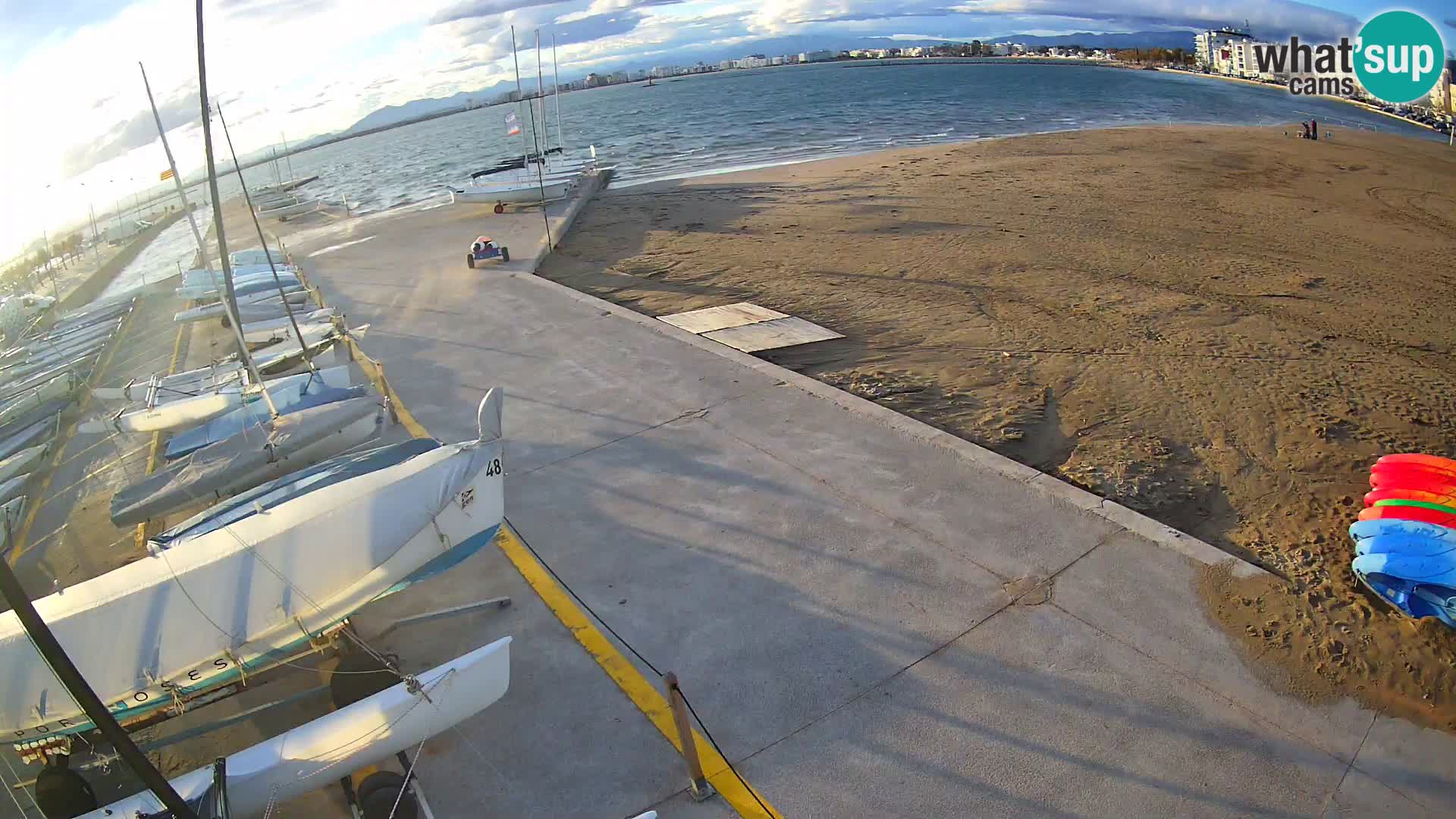 Kamera Roses marina – Costa Brava – plaža La Perola