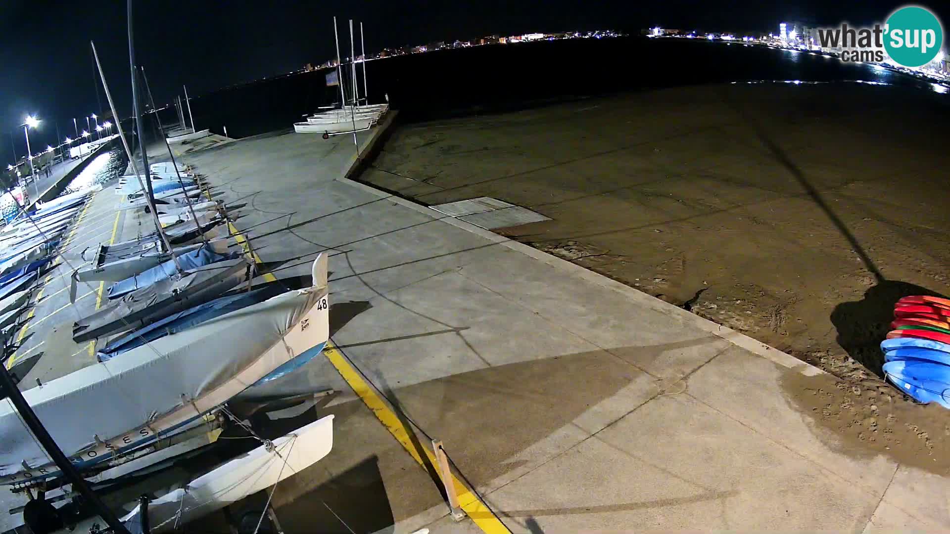 Webcam Hafen von Roses – Costa Brava – Strand La Perola