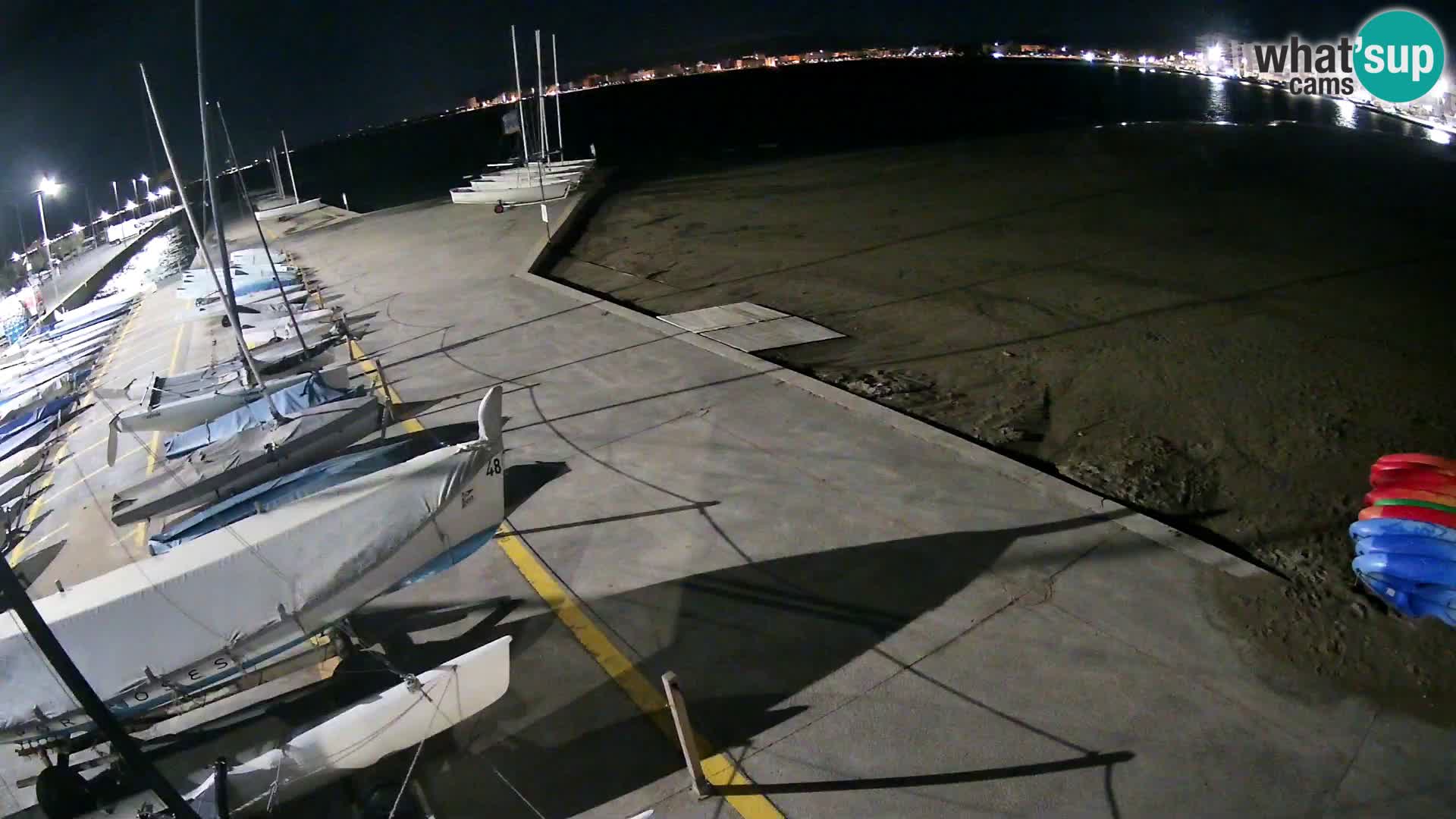 Webcam Hafen von Roses – Costa Brava – Strand La Perola