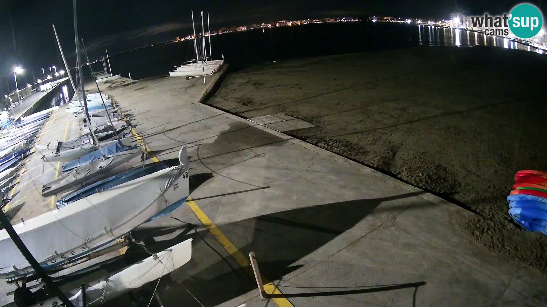 Webcam Hafen von Roses – Costa Brava – Strand La Perola