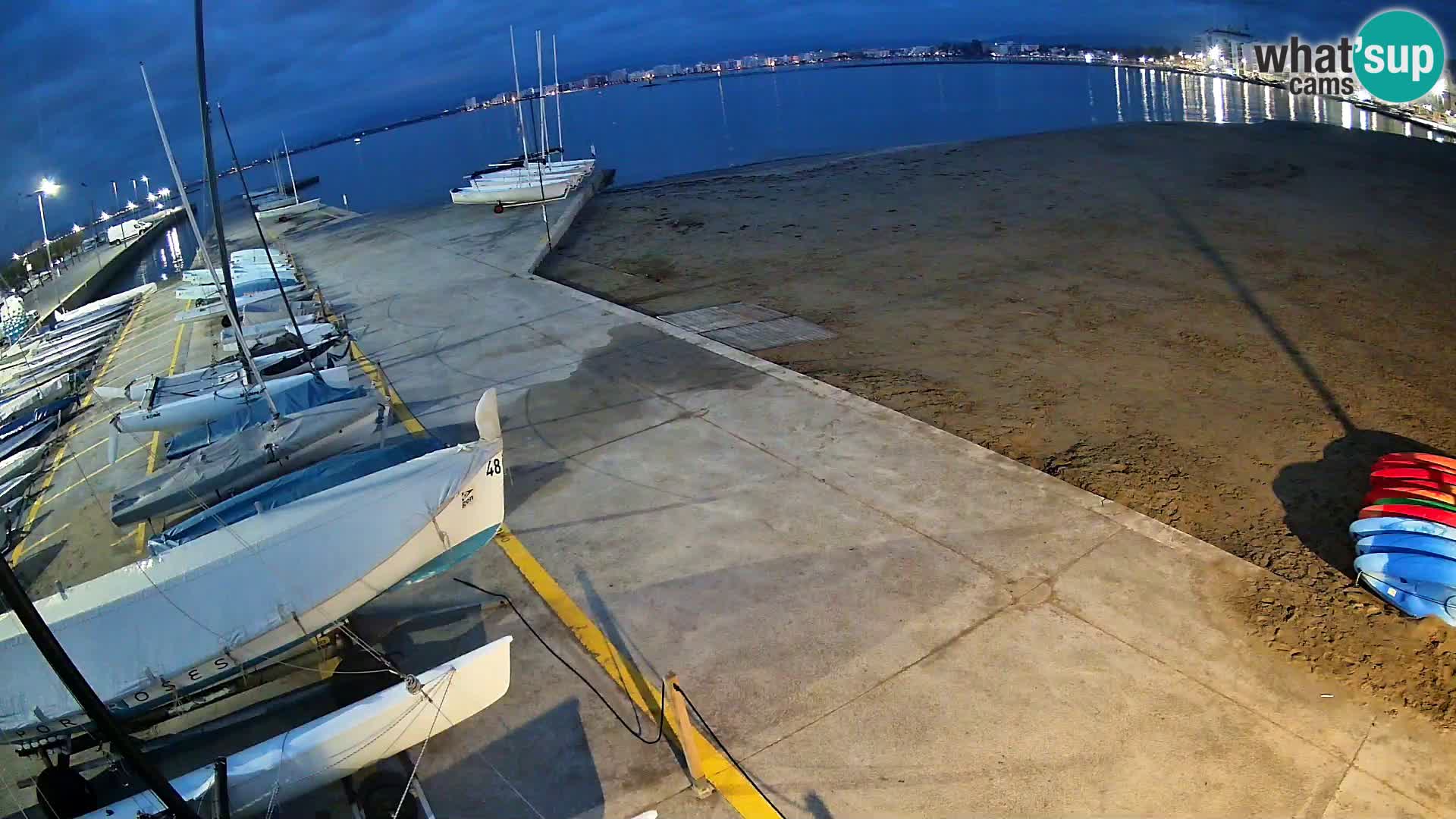 Kamera Roses marina – Costa Brava – plaža La Perola