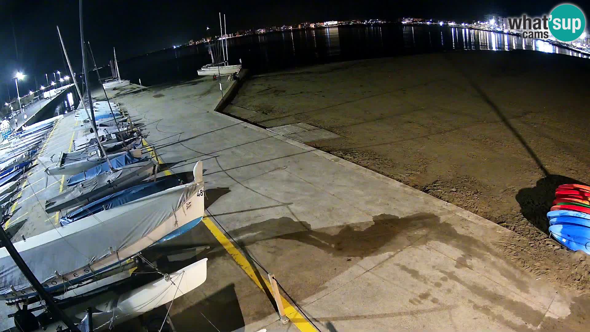 Roses webcam Port – Costa Brava – plage La Perola