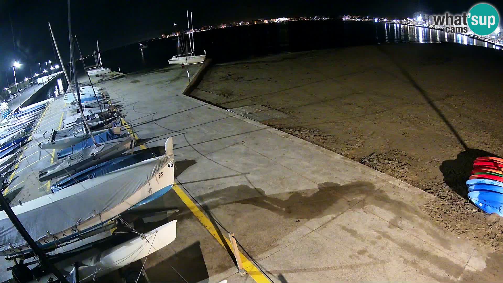 Webcam Hafen von Roses – Costa Brava – Strand La Perola