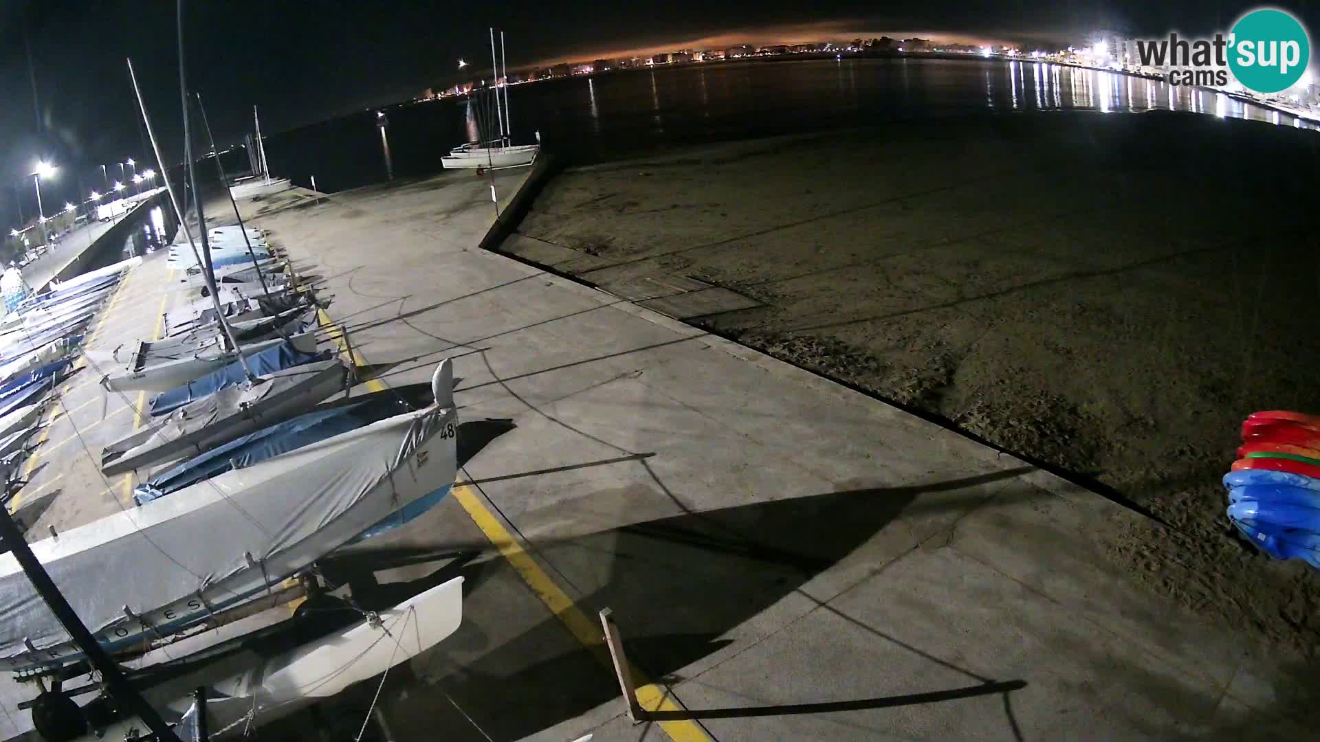 Kamera Roses marina – Costa Brava – plaža La Perola