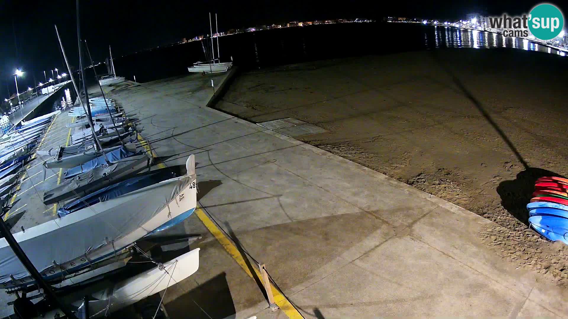 Webcam porto di Roses – Costa Brava – spiaggia La Perola