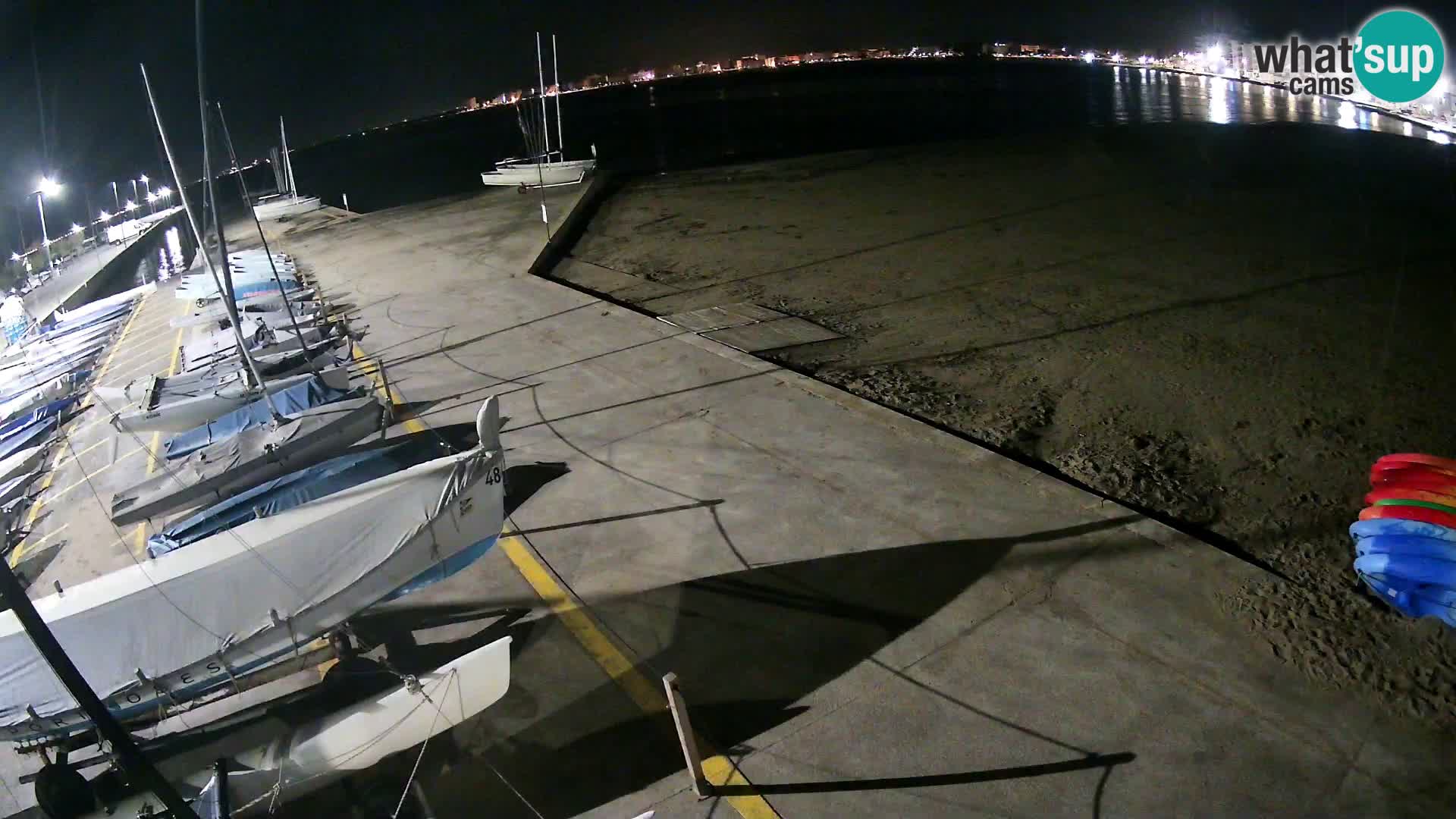 Roses webcam Port – Costa Brava – plage La Perola