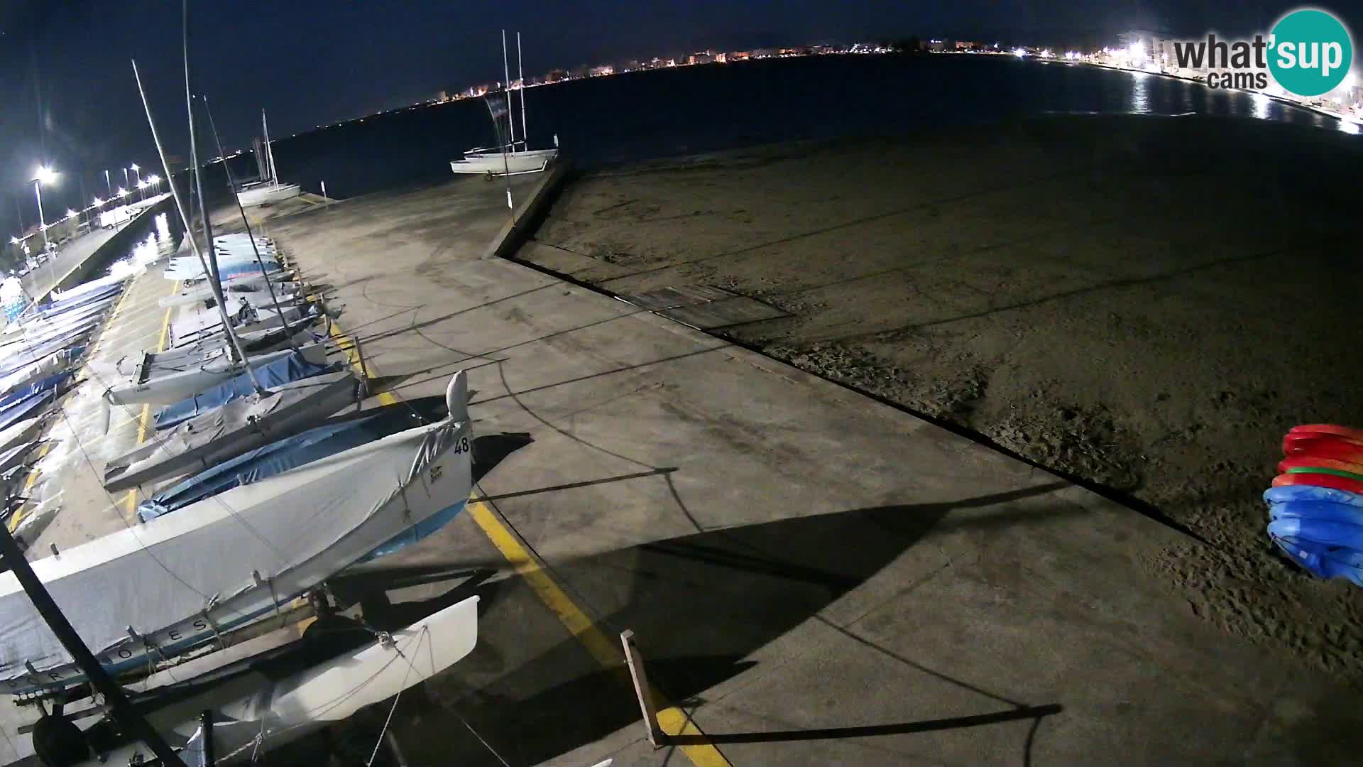 Webcam Port of Roses – Costa Brava – La Perola Beach