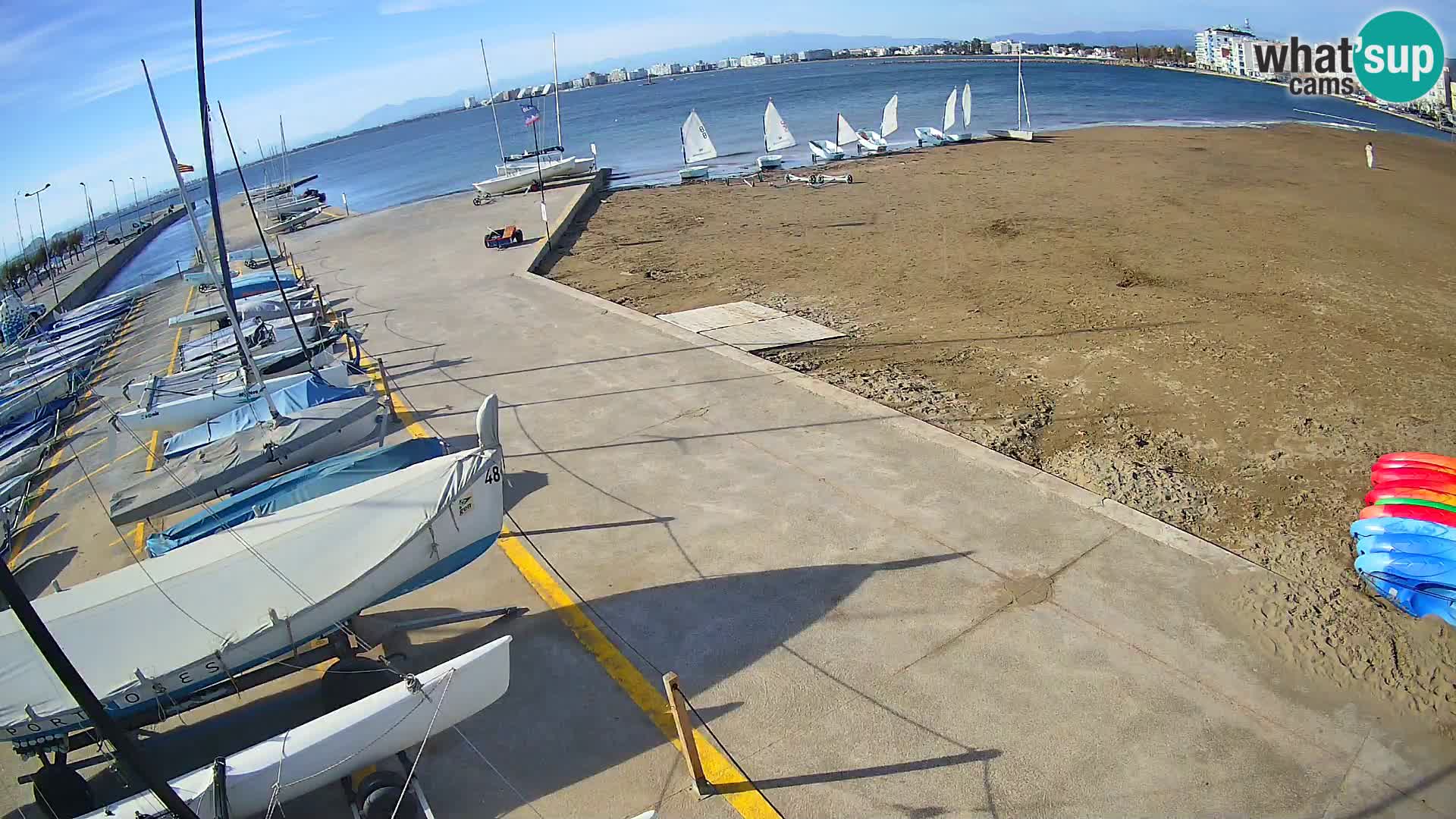 Webcam Port of Roses – Costa Brava – La Perola Beach