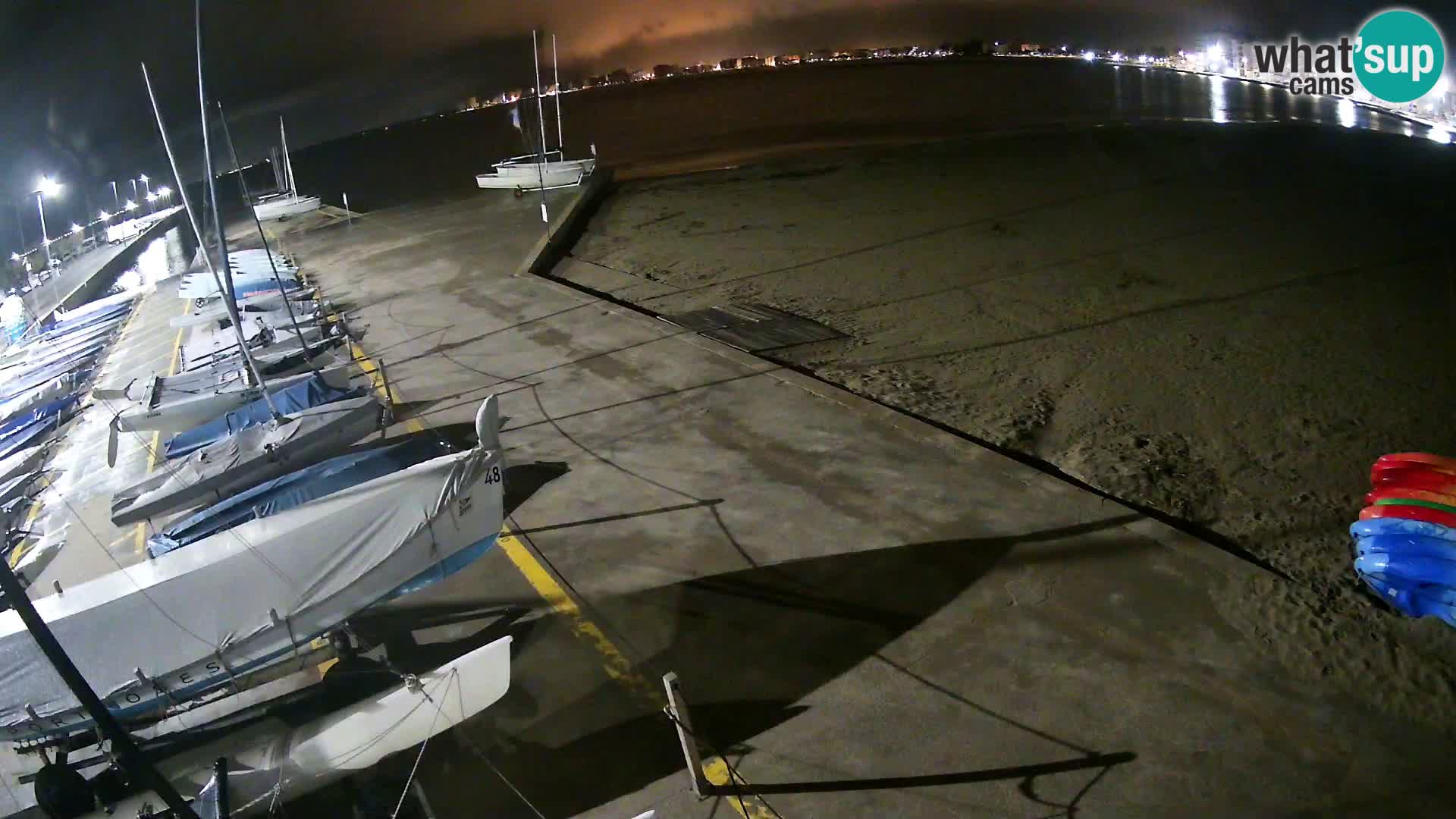 Kamera Roses marina – Costa Brava – plaža La Perola