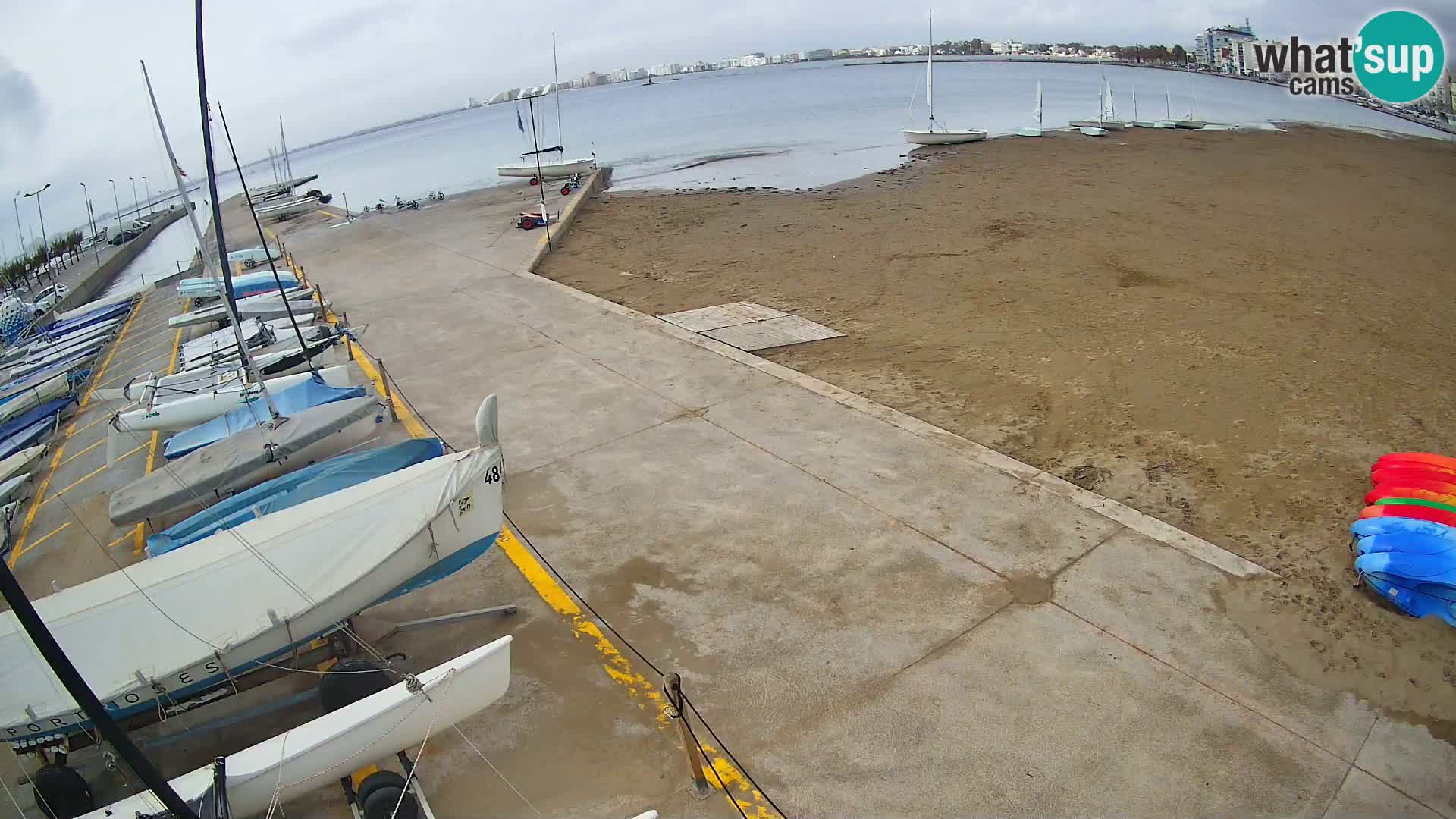 Roses webcam Port – Costa Brava – plage La Perola