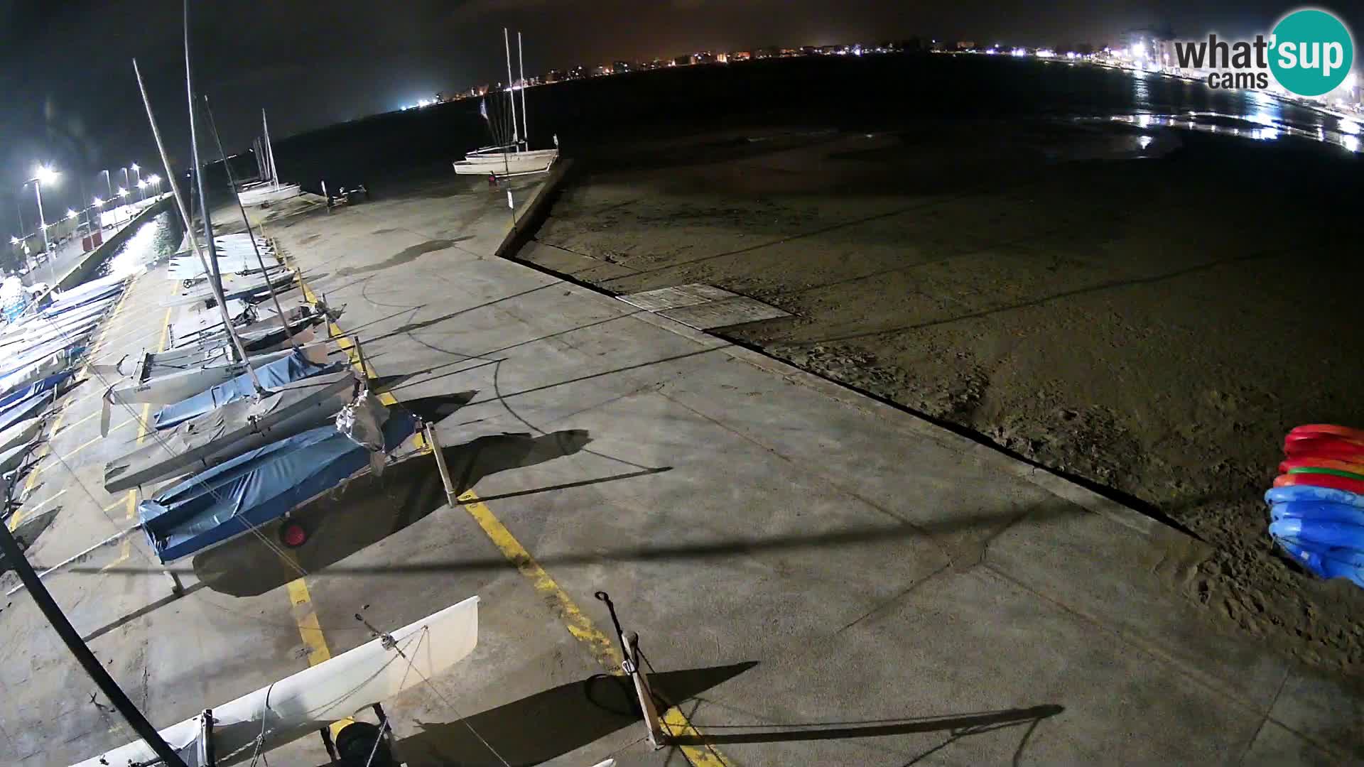 Web kamera Roses marina – Costa Brava – plaža La Perola