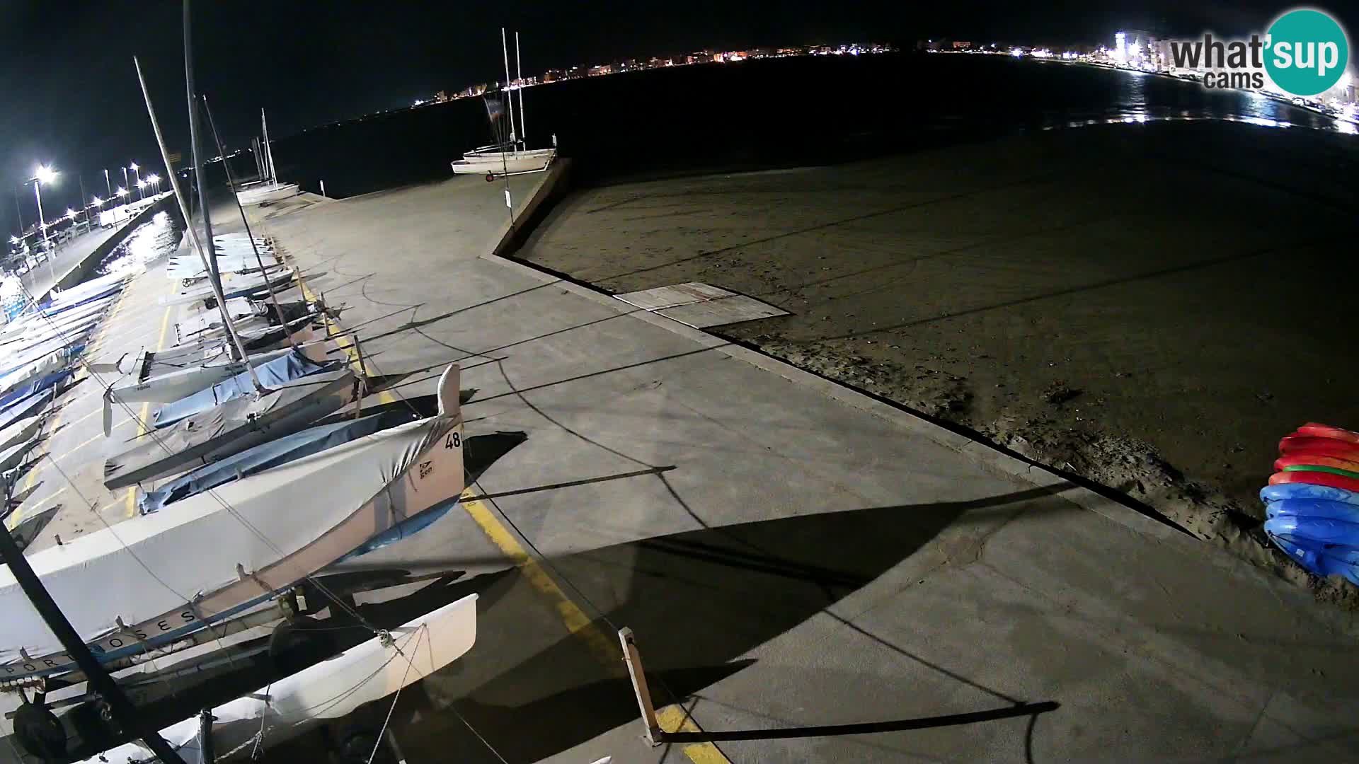 Webcam Hafen von Roses – Costa Brava – Strand La Perola