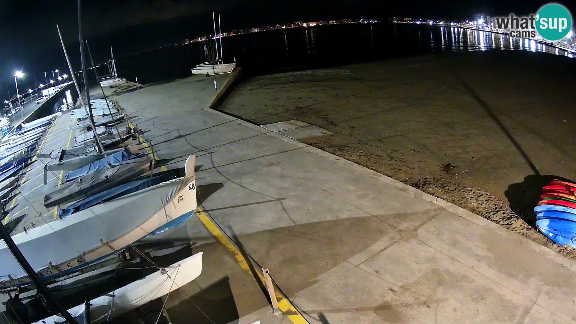 Webcam Port of Roses – Costa Brava – La Perola Beach