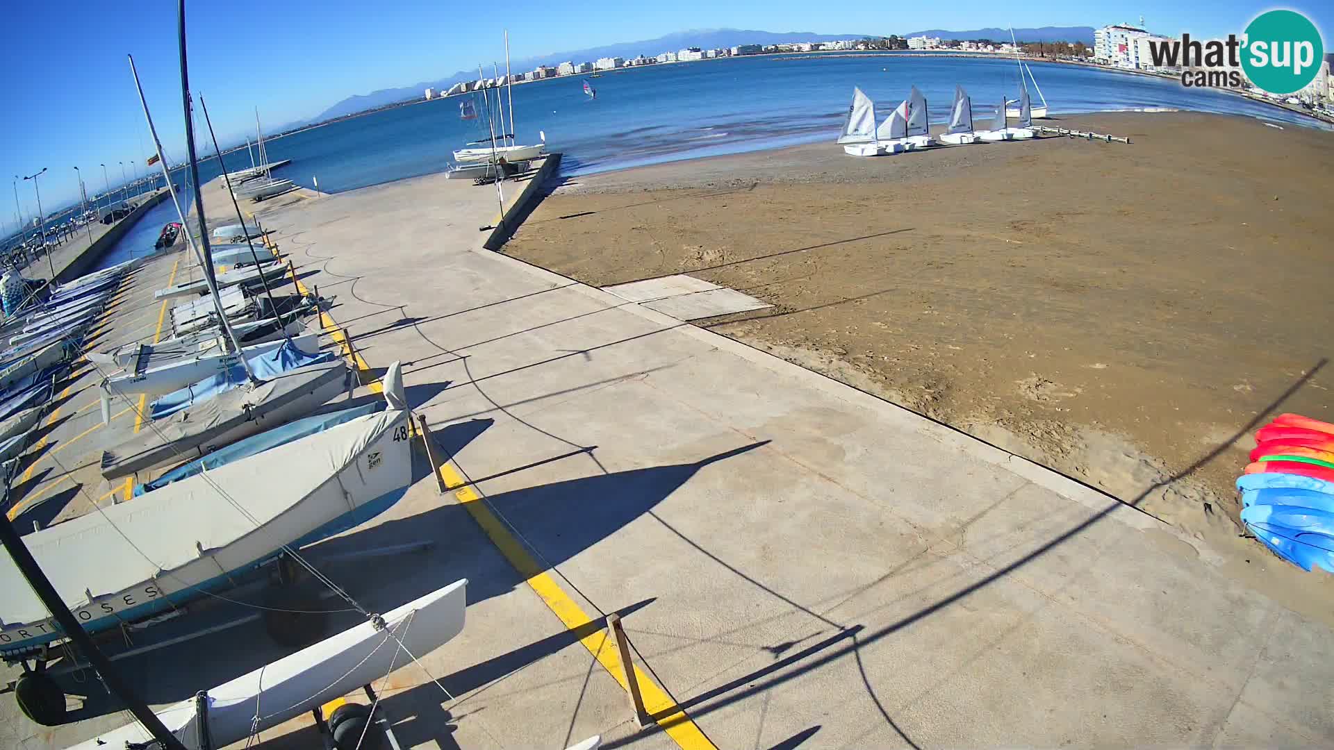 Webcam Port of Roses – Costa Brava – La Perola Beach