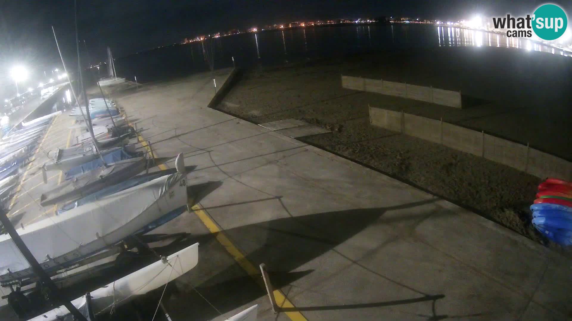 Web kamera Roses marina – Costa Brava – plaža La Perola